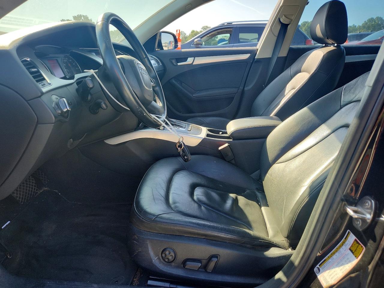 2012 Audi A4 Premium Black vin: WAUBFAFL7CA094775