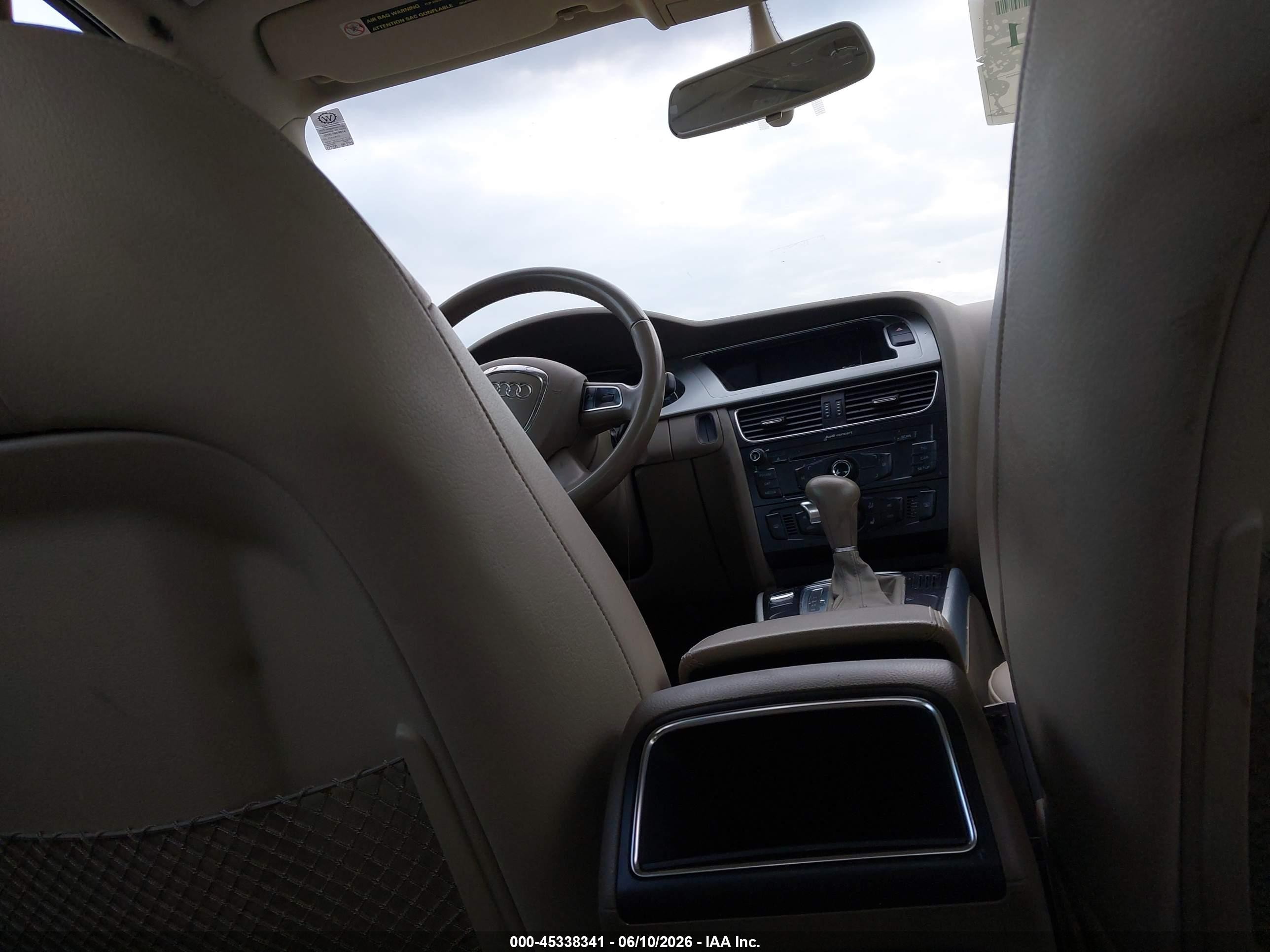 2012 Audi A4 2.0t Premium Blue vin: WAUBFAFL7CA117262