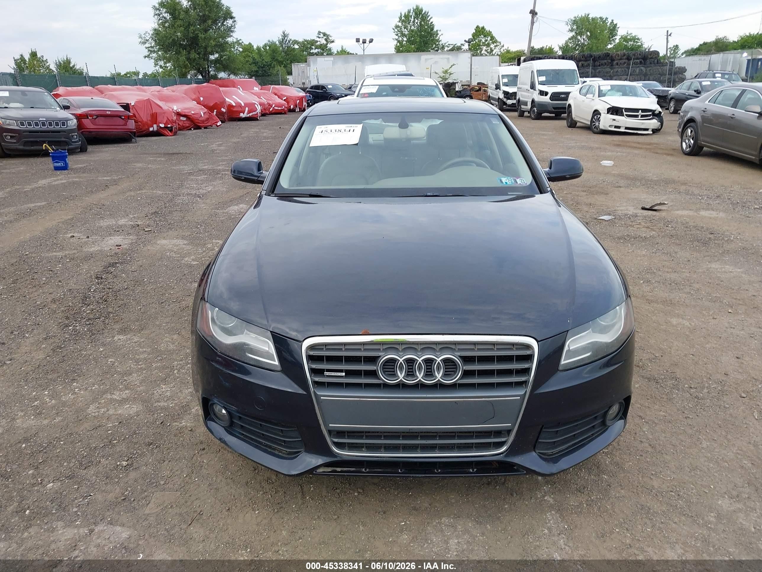 2012 Audi A4 2.0t Premium Blue vin: WAUBFAFL7CA117262