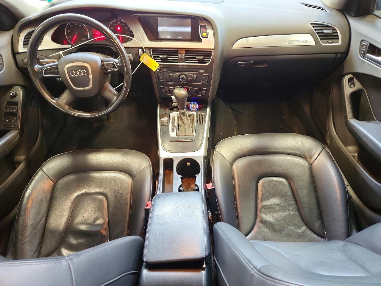 2012 Audi A4 Premium Black vin: WAUBFAFL7CN002959