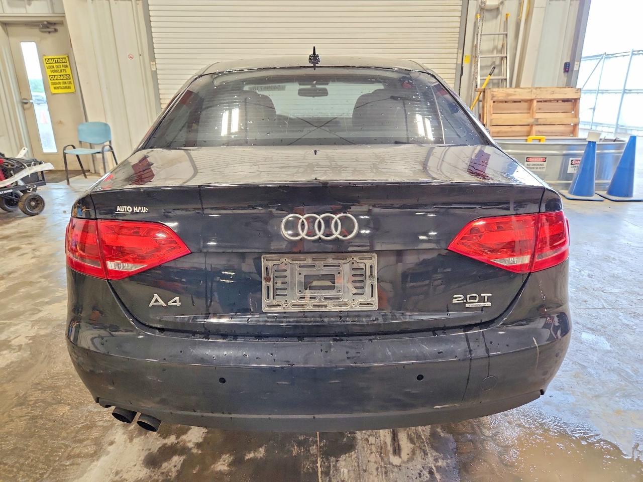 2012 Audi A4 Premium Black vin: WAUBFAFL7CN002959
