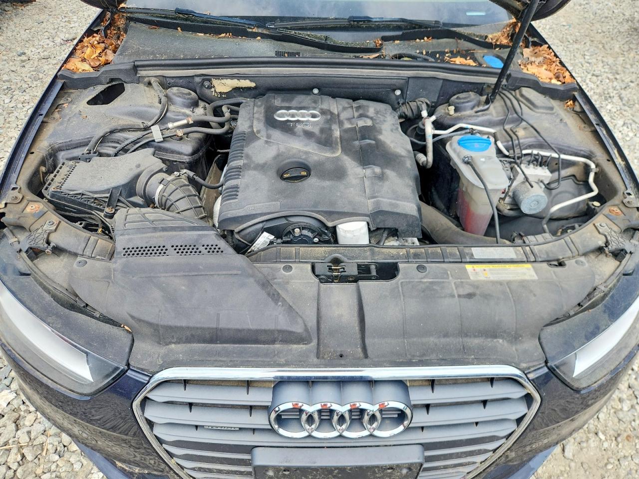 2013 Audi A4 Premium Серый vin: WAUBFAFL7DN010027