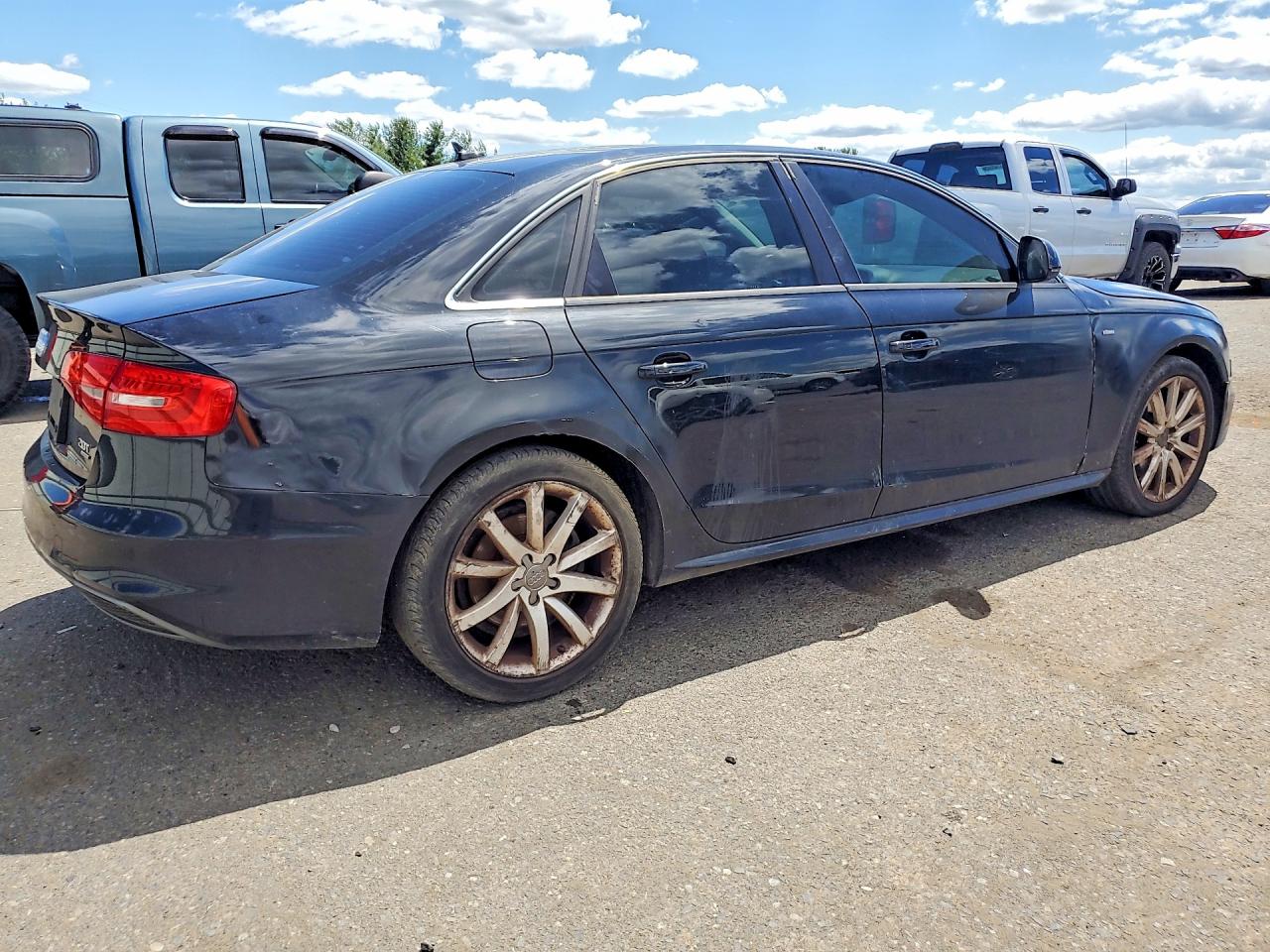 2014 Audi A4 Premium Black vin: WAUBFAFL7EN036094
