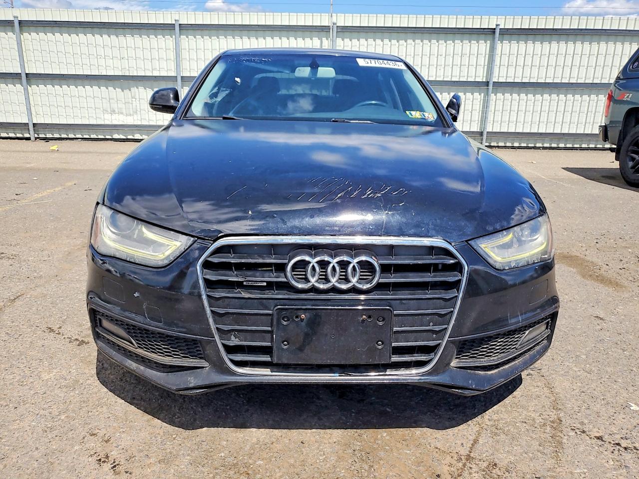 2014 Audi A4 Premium Black vin: WAUBFAFL7EN036094