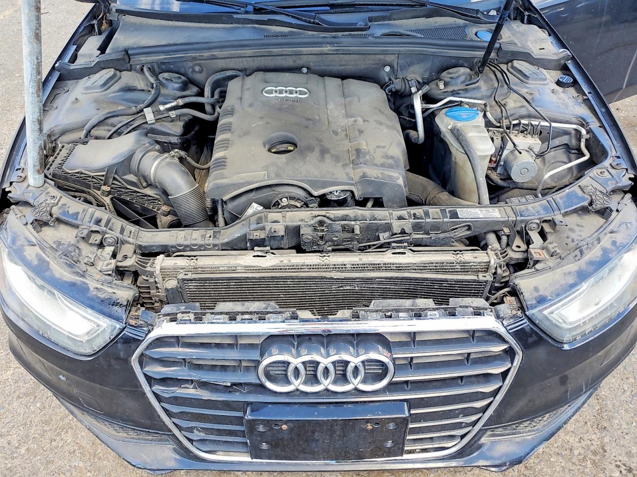 2014 Audi A4 Premium Black vin: WAUBFAFL7EN036094