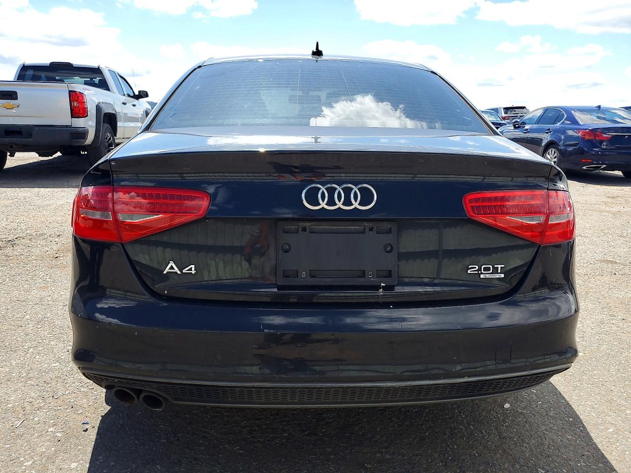 2014 Audi A4 Premium Black vin: WAUBFAFL7EN036094