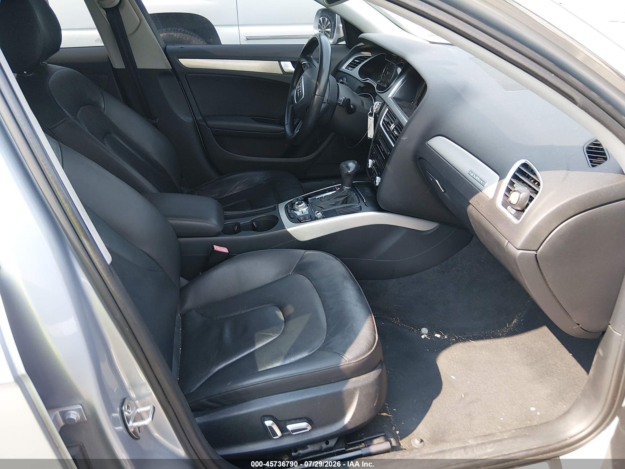 2015 Audi A4 2.0t Premium Silver vin: WAUBFAFL7FN004943