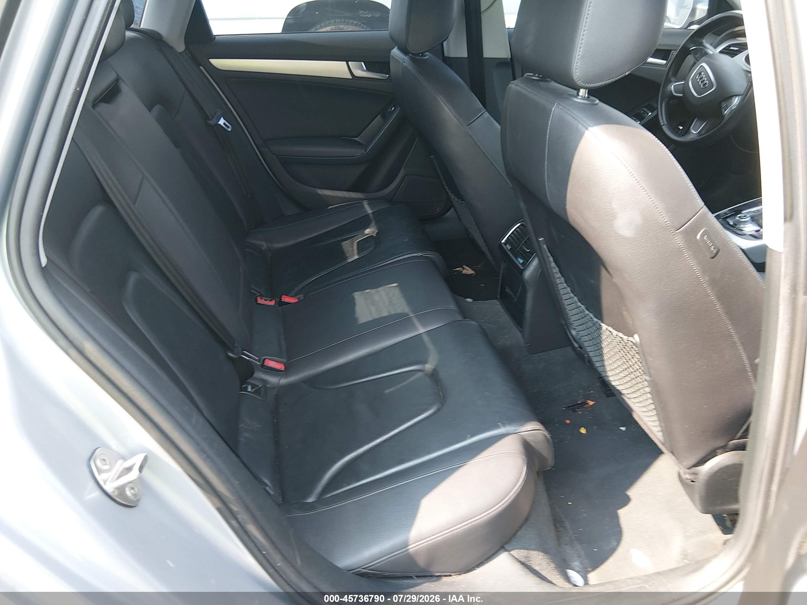 2015 Audi A4 2.0t Premium Silver vin: WAUBFAFL7FN004943