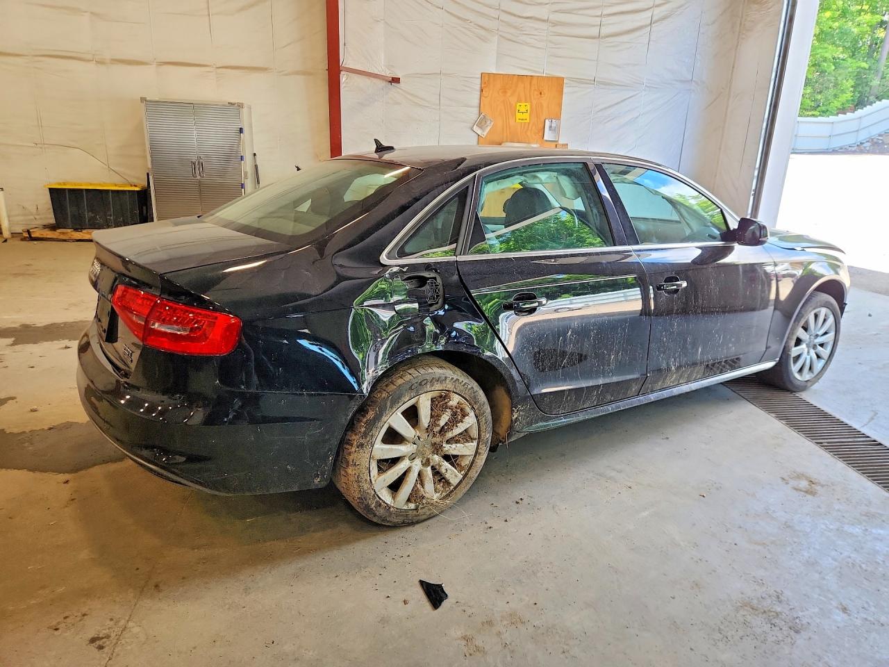 2015 Audi A4 Premium Black vin: WAUBFAFL7FN030586