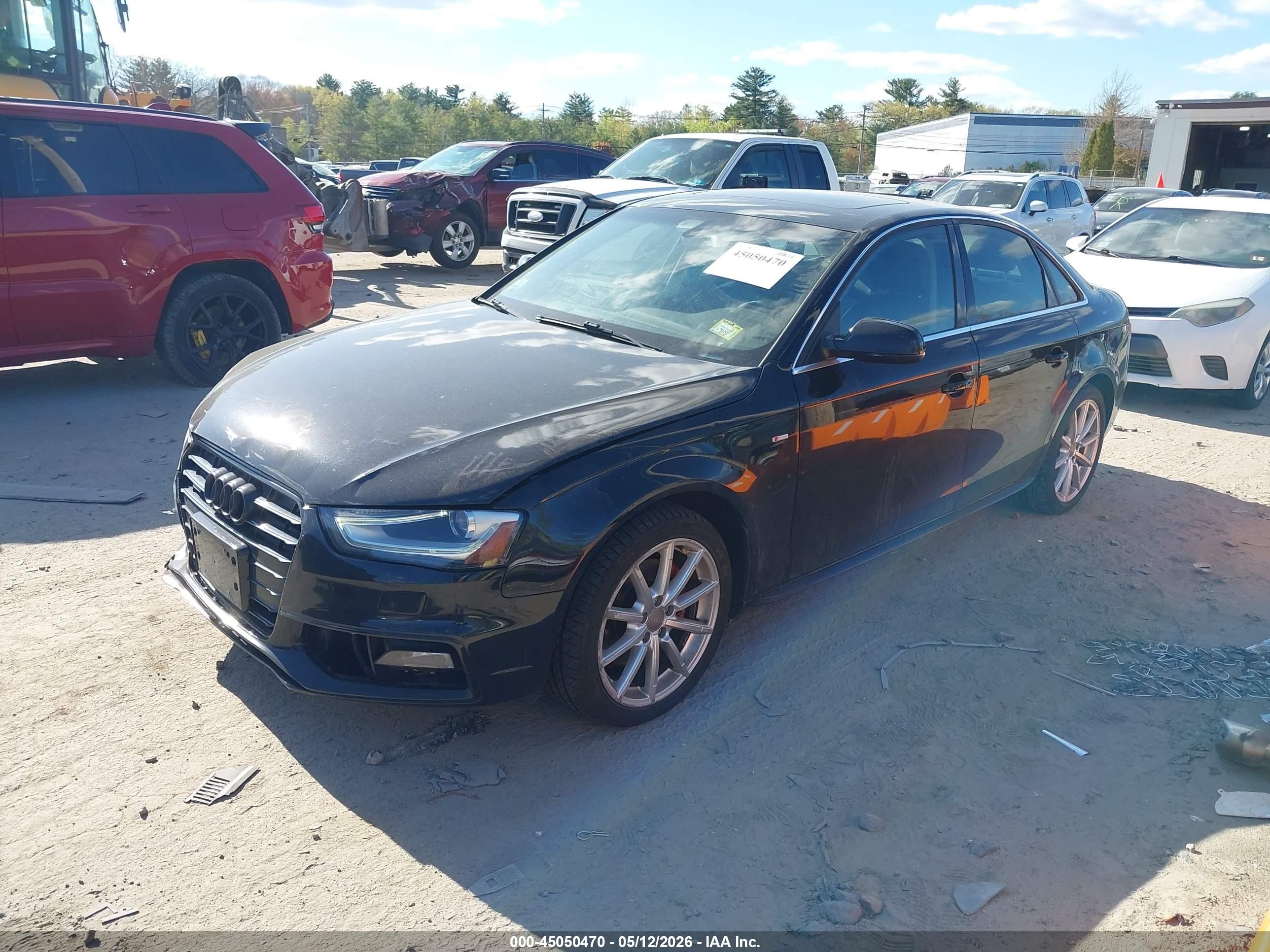 2015 Audi A4 2.0t Premium Black vin: WAUBFAFL7FN037876