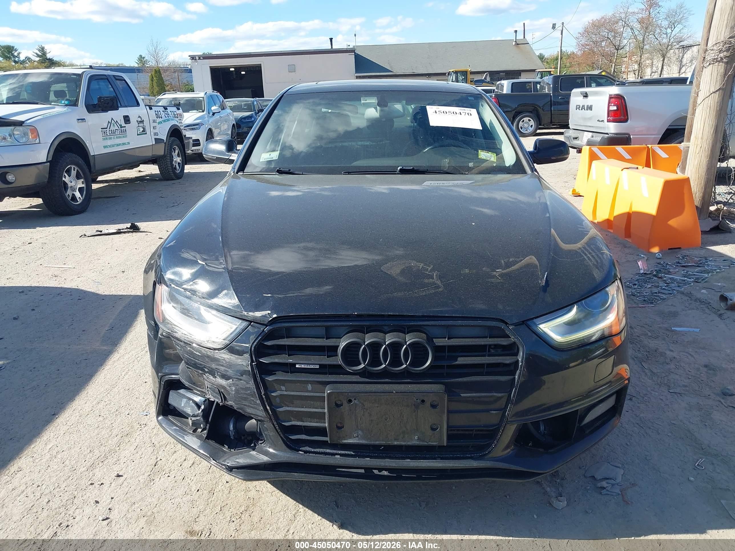 2015 Audi A4 2.0t Premium Black vin: WAUBFAFL7FN037876