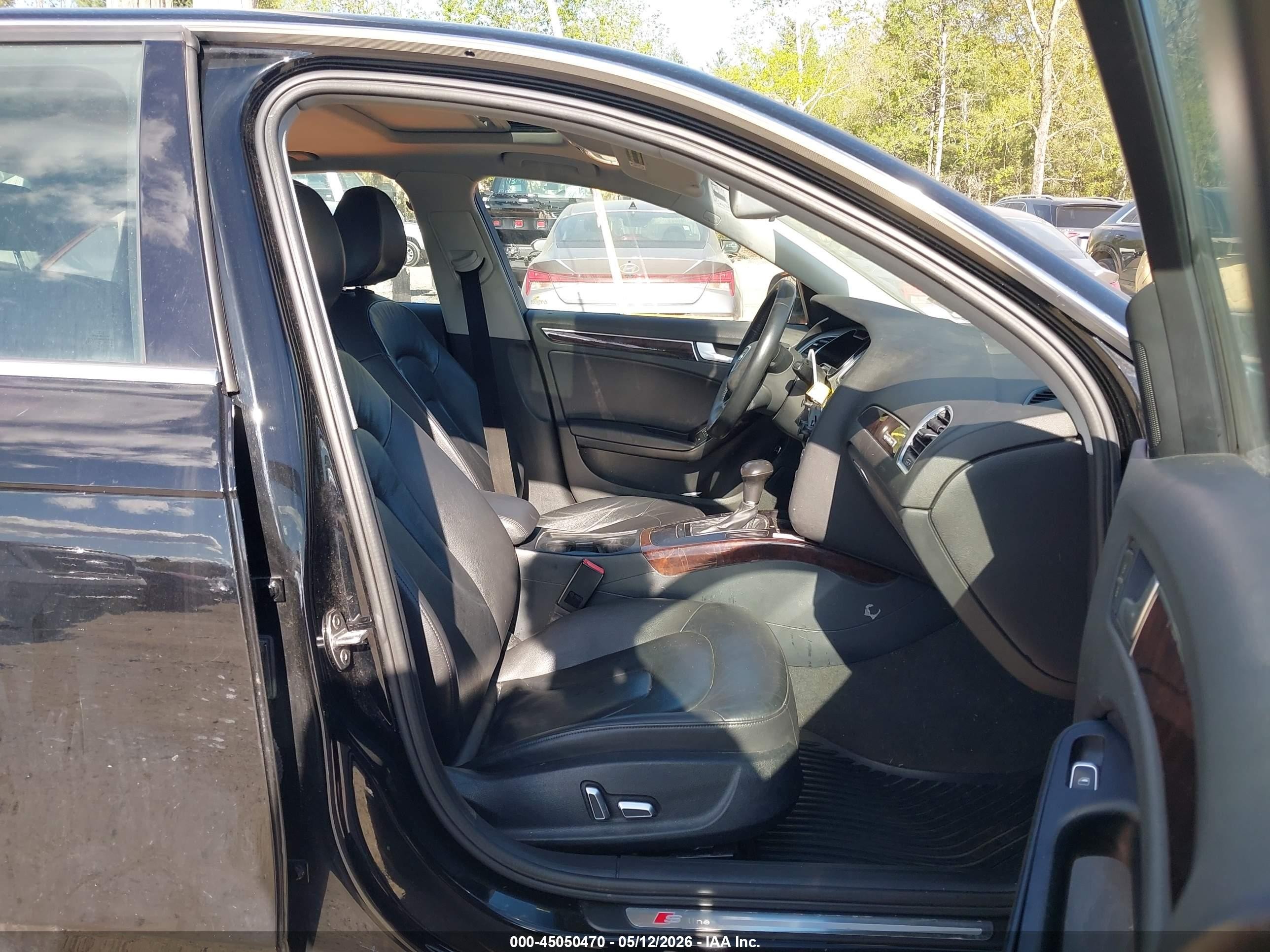 2015 Audi A4 2.0t Premium Black vin: WAUBFAFL7FN037876
