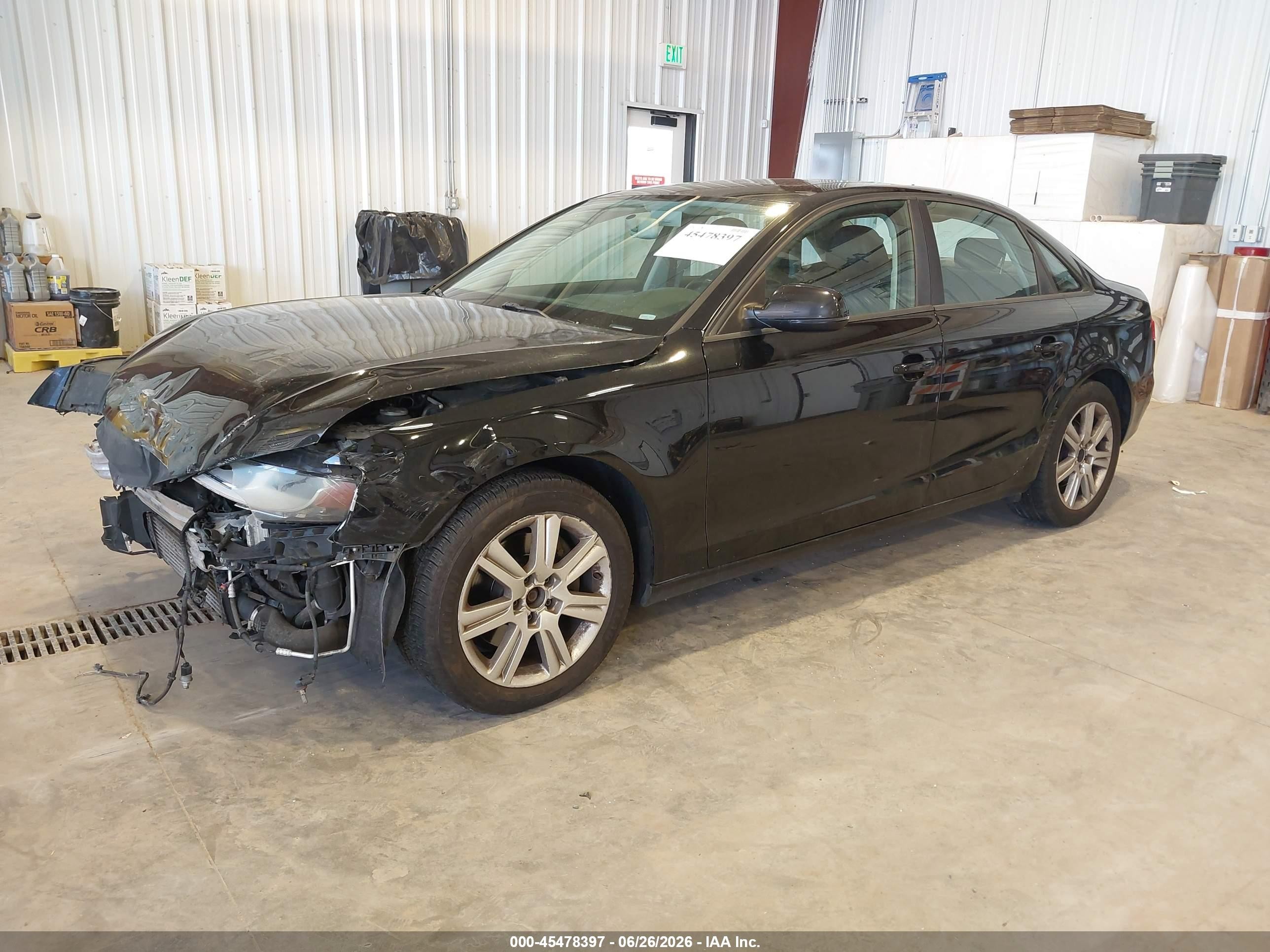 2010 Audi A4 2.0t Premium Black vin: WAUBFAFL8AN030699