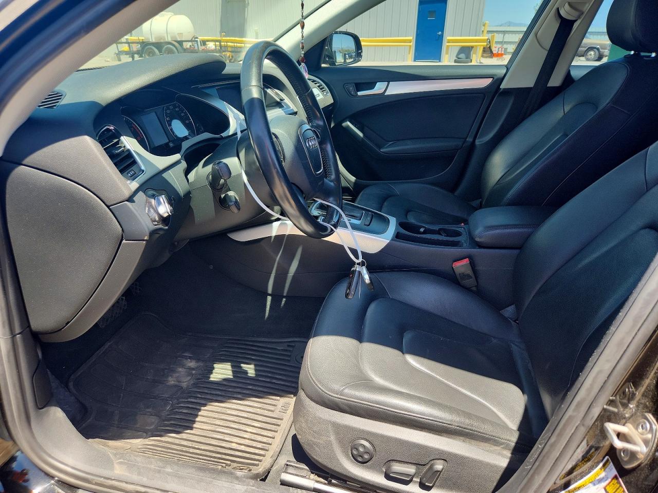 2012 Audi A4 Premium Black vin: WAUBFAFL8CA082392