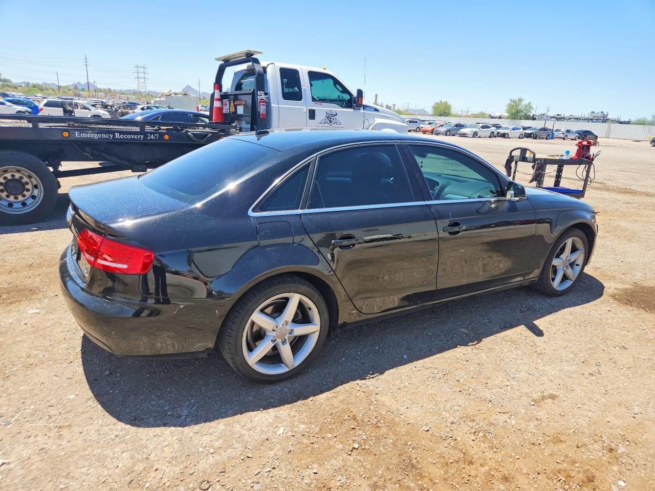 2012 Audi A4 Premium Black vin: WAUBFAFL8CA082392