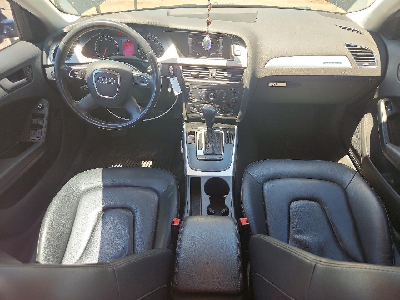 2012 Audi A4 Premium Black vin: WAUBFAFL8CA082392
