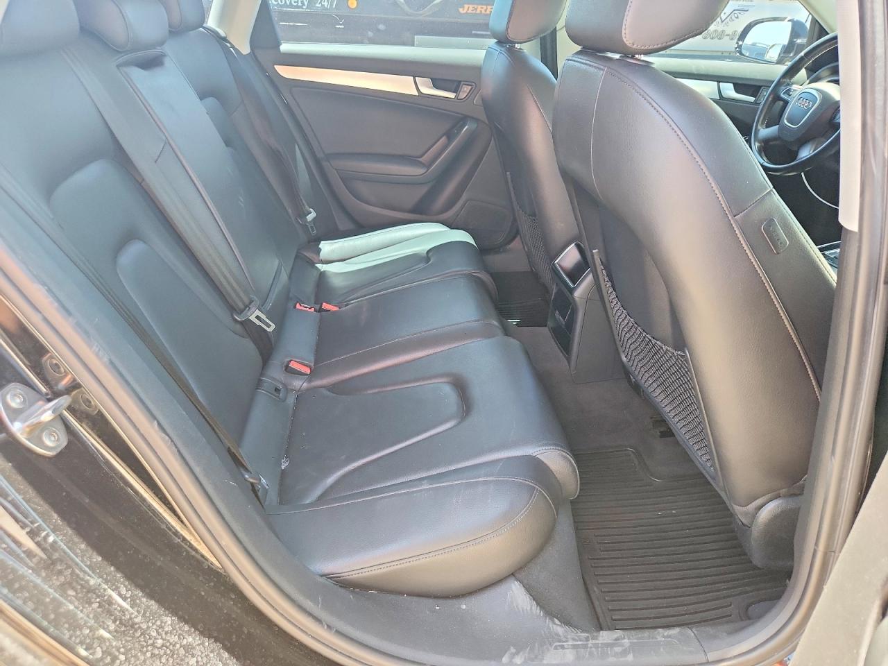 2012 Audi A4 Premium Black vin: WAUBFAFL8CA082392