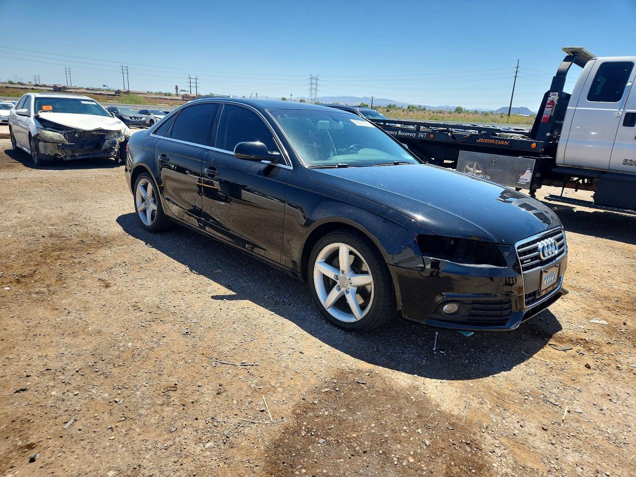2012 Audi A4 Premium Black vin: WAUBFAFL8CA082392