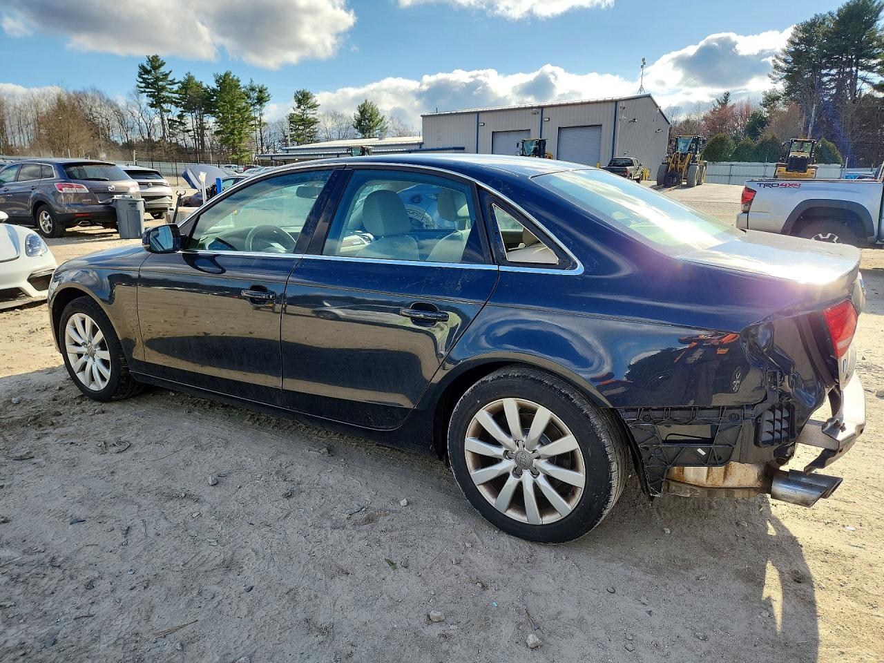 2012 Audi A4 Premium Black vin: WAUBFAFL8CN019639