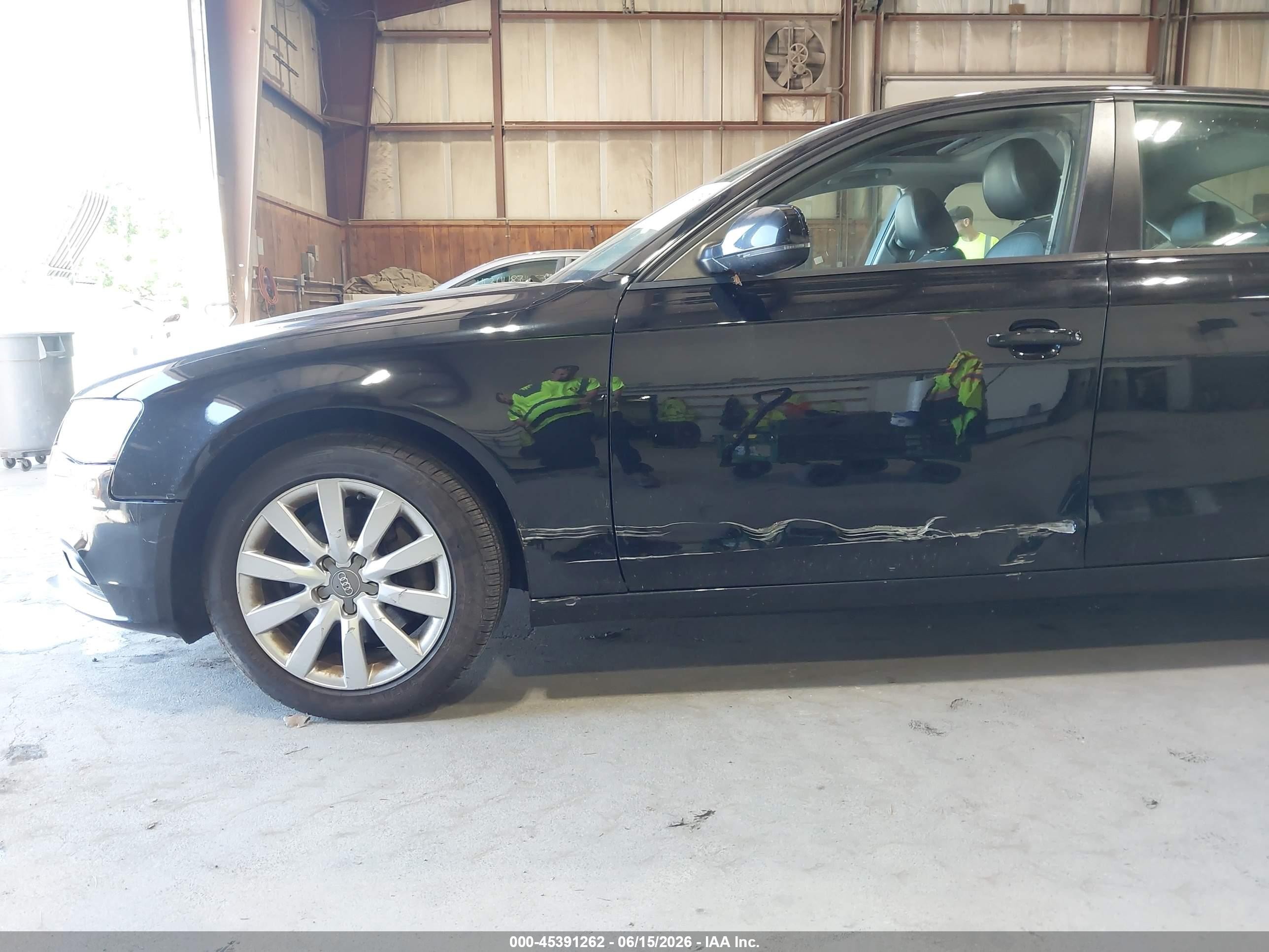 2013 Audi A4 2.0t Premium Black vin: WAUBFAFL8DN026656