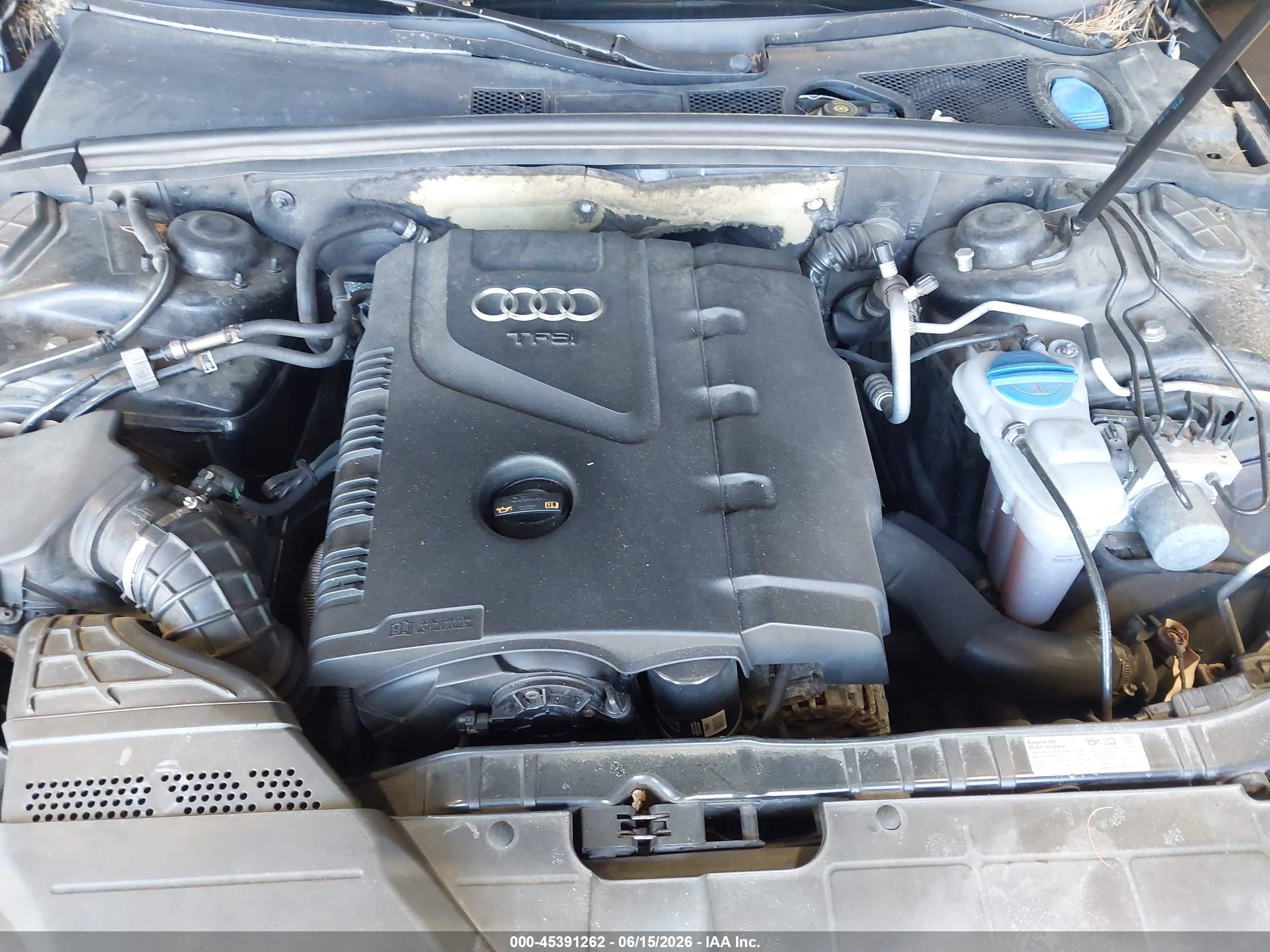 2013 Audi A4 2.0t Premium Black vin: WAUBFAFL8DN026656
