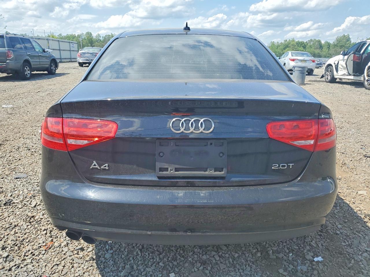2014 Audi A4 Premium Черный vin: WAUBFAFL8EN040669