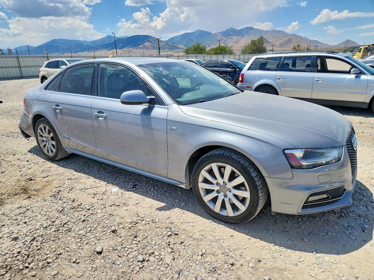 2015 Audi A4 Premium Silver vin: WAUBFAFL8FN040463