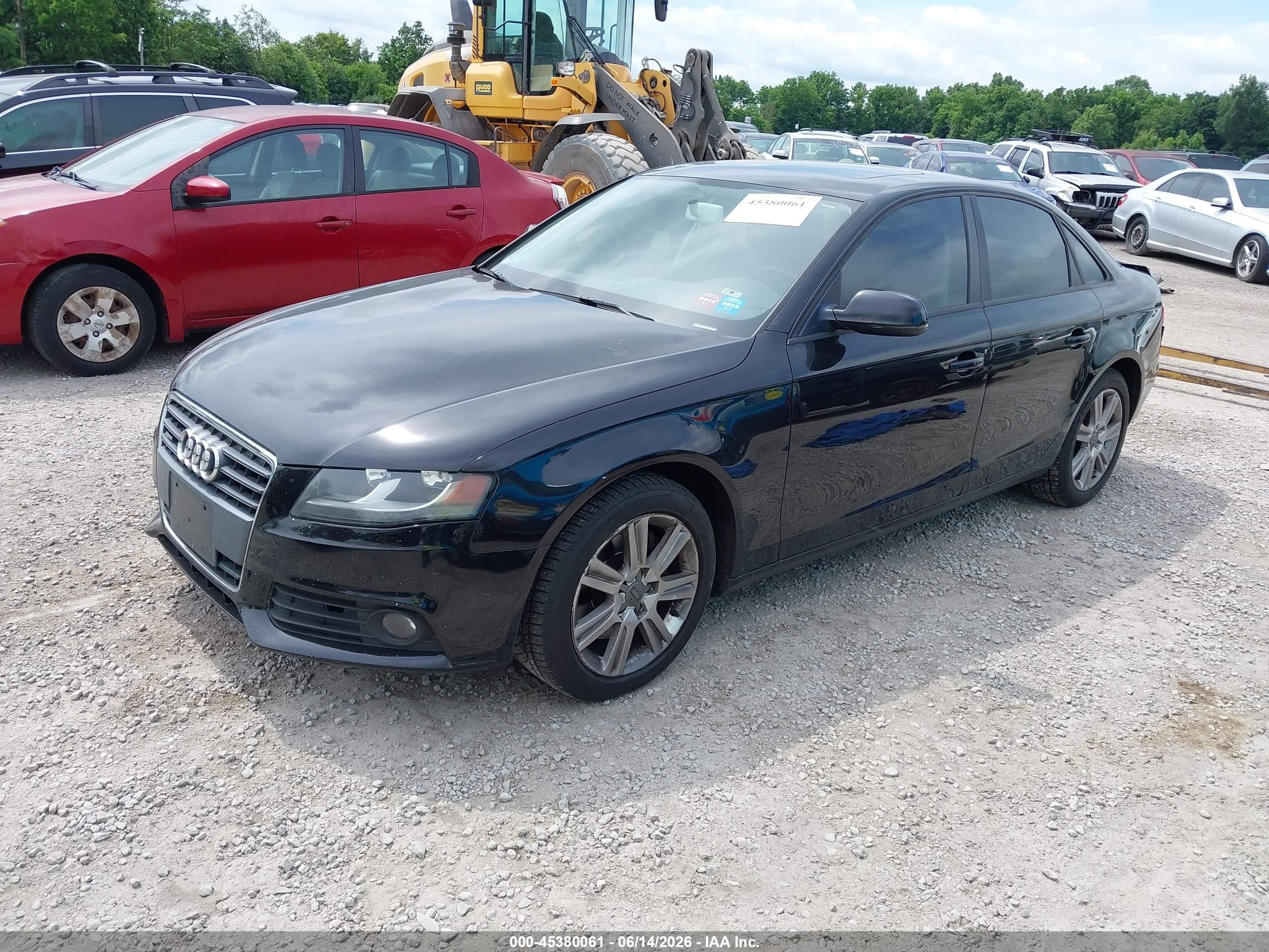 2010 Audi A4 2.0t Premium Black vin: WAUBFAFL9AN029643