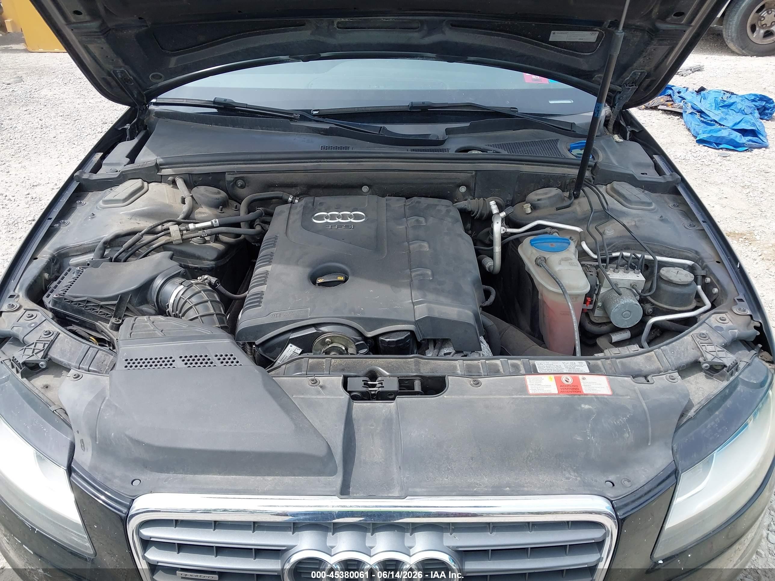 2010 Audi A4 2.0t Premium Black vin: WAUBFAFL9AN029643