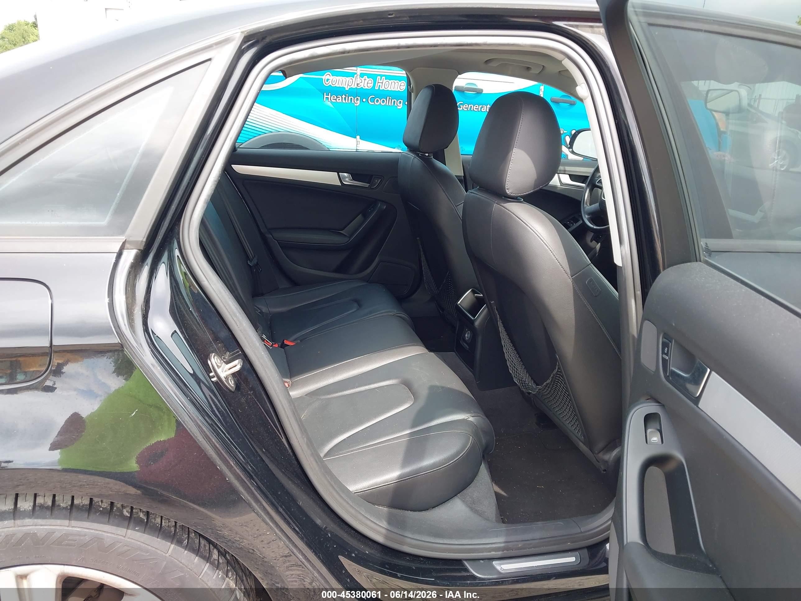 2010 Audi A4 2.0t Premium Black vin: WAUBFAFL9AN029643