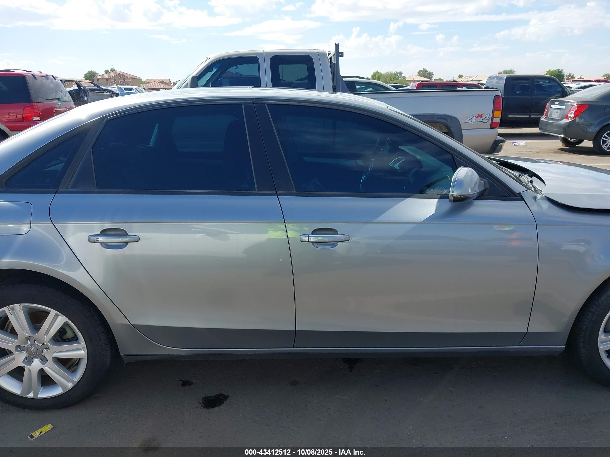 2011 Audi A4 2.0t Premium Gray vin: WAUBFAFL9BN010575