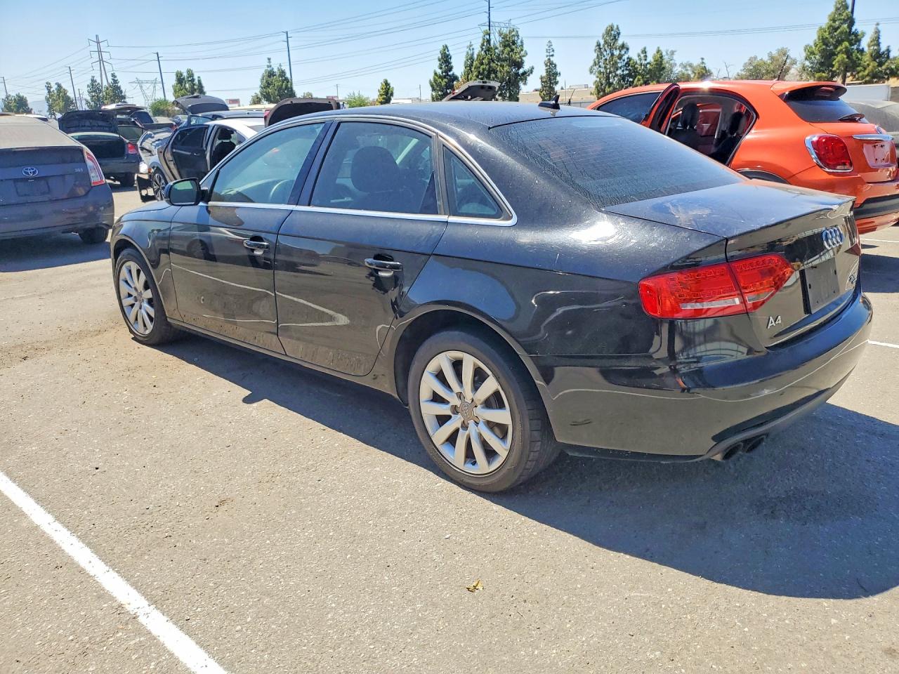 2012 Audi A4 Premium Black vin: WAUBFAFL9CA049451
