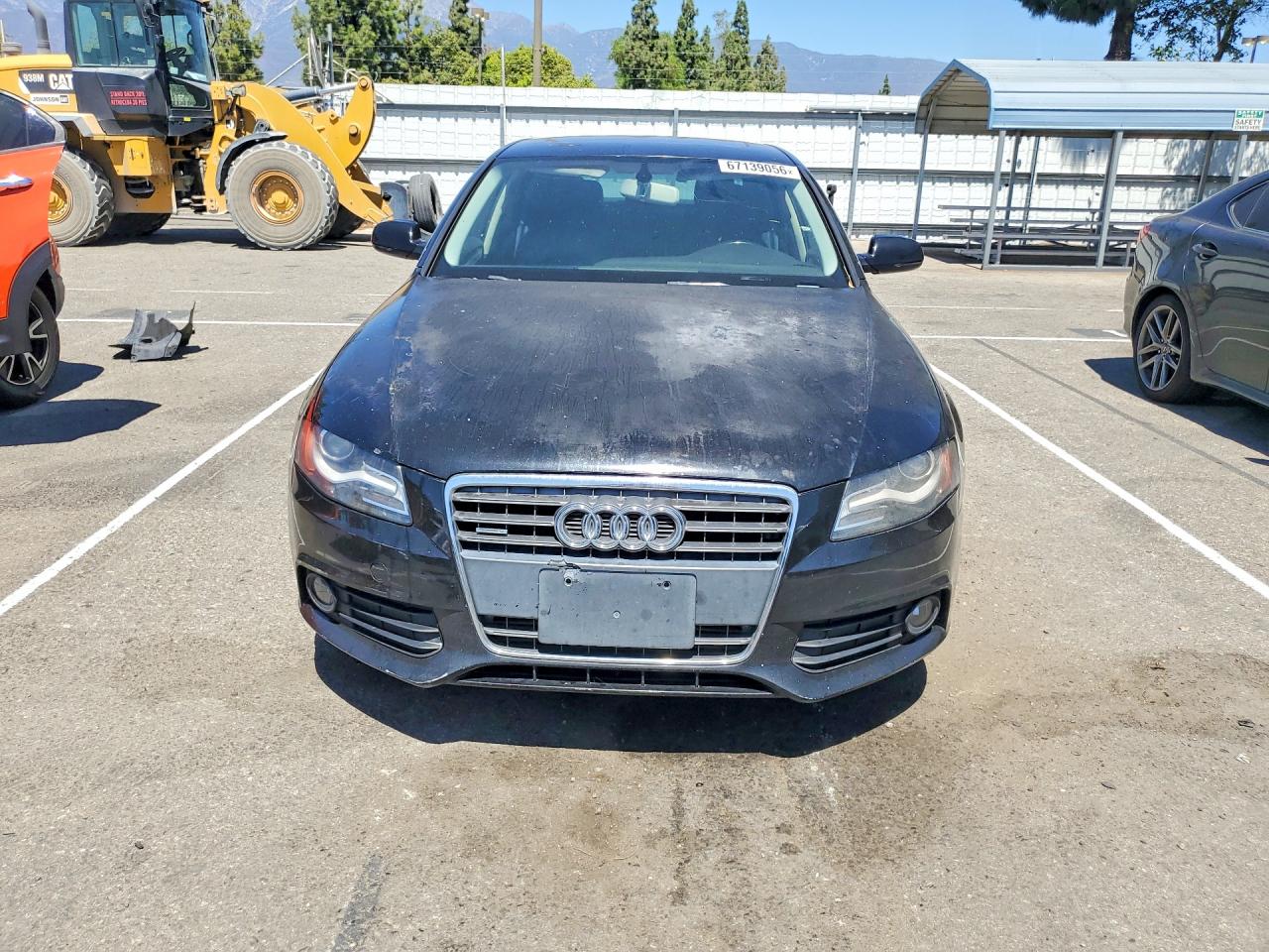 2012 Audi A4 Premium Black vin: WAUBFAFL9CA049451