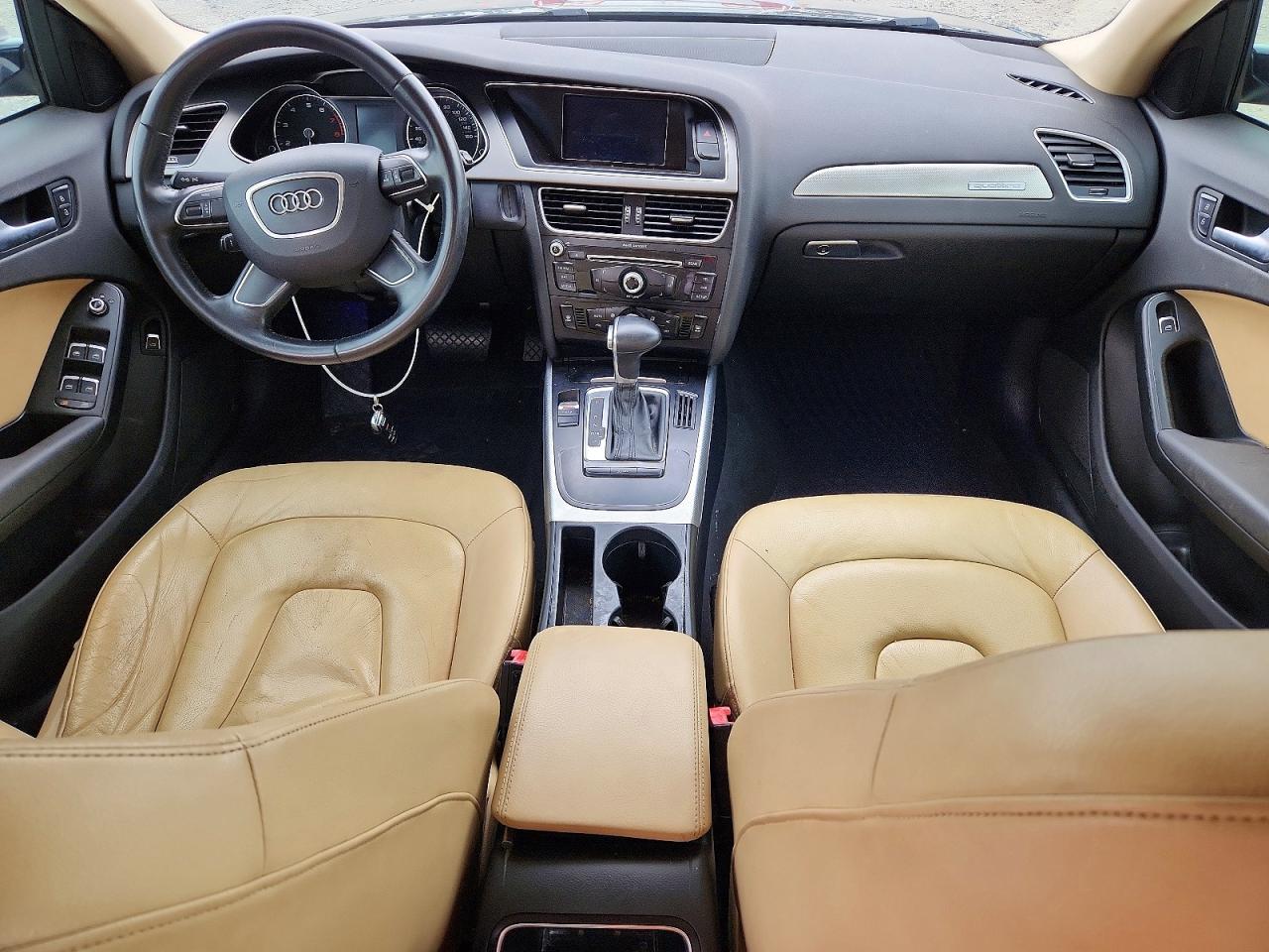 2013 Audi A4 Premium Черный vin: WAUBFAFL9DN025550