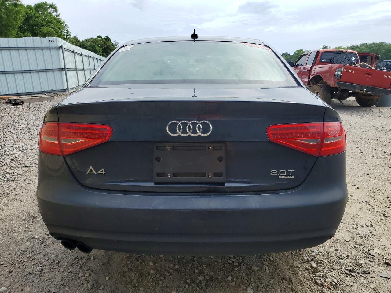 2013 Audi A4 Premium Black vin: WAUBFAFL9DN034250