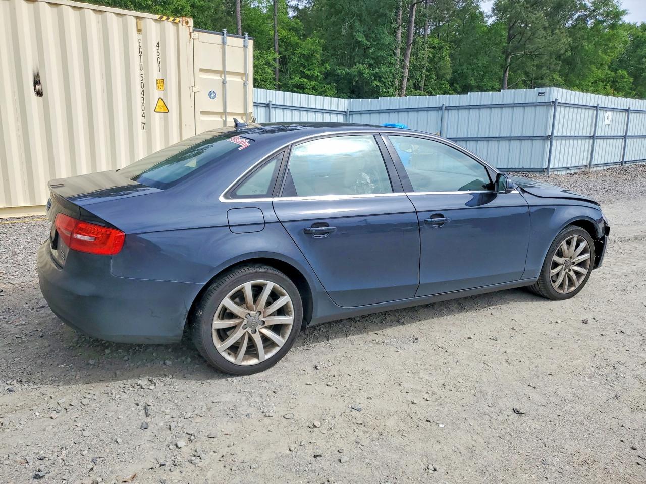 2013 Audi A4 Premium Black vin: WAUBFAFL9DN034250