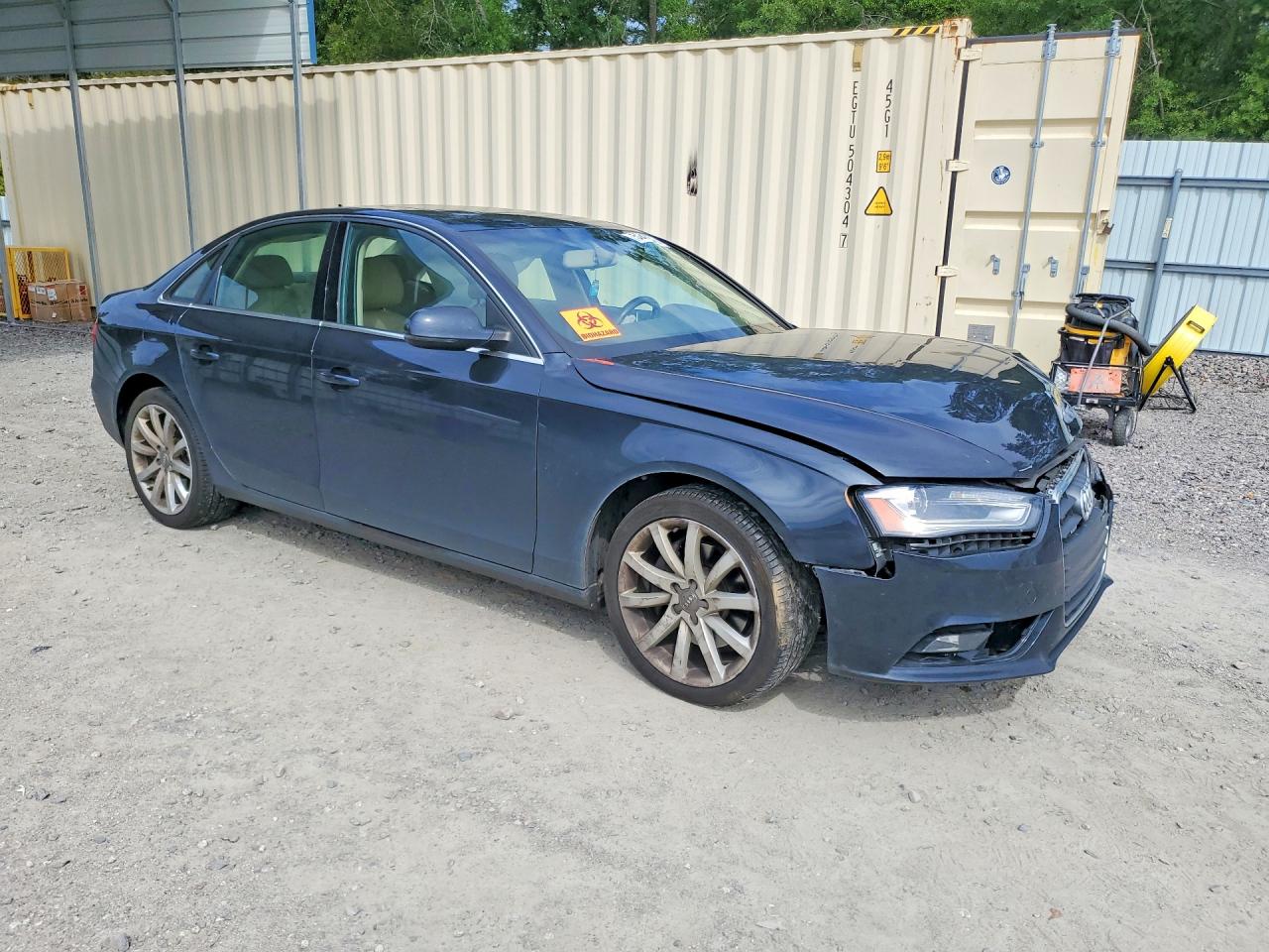 2013 Audi A4 Premium Black vin: WAUBFAFL9DN034250