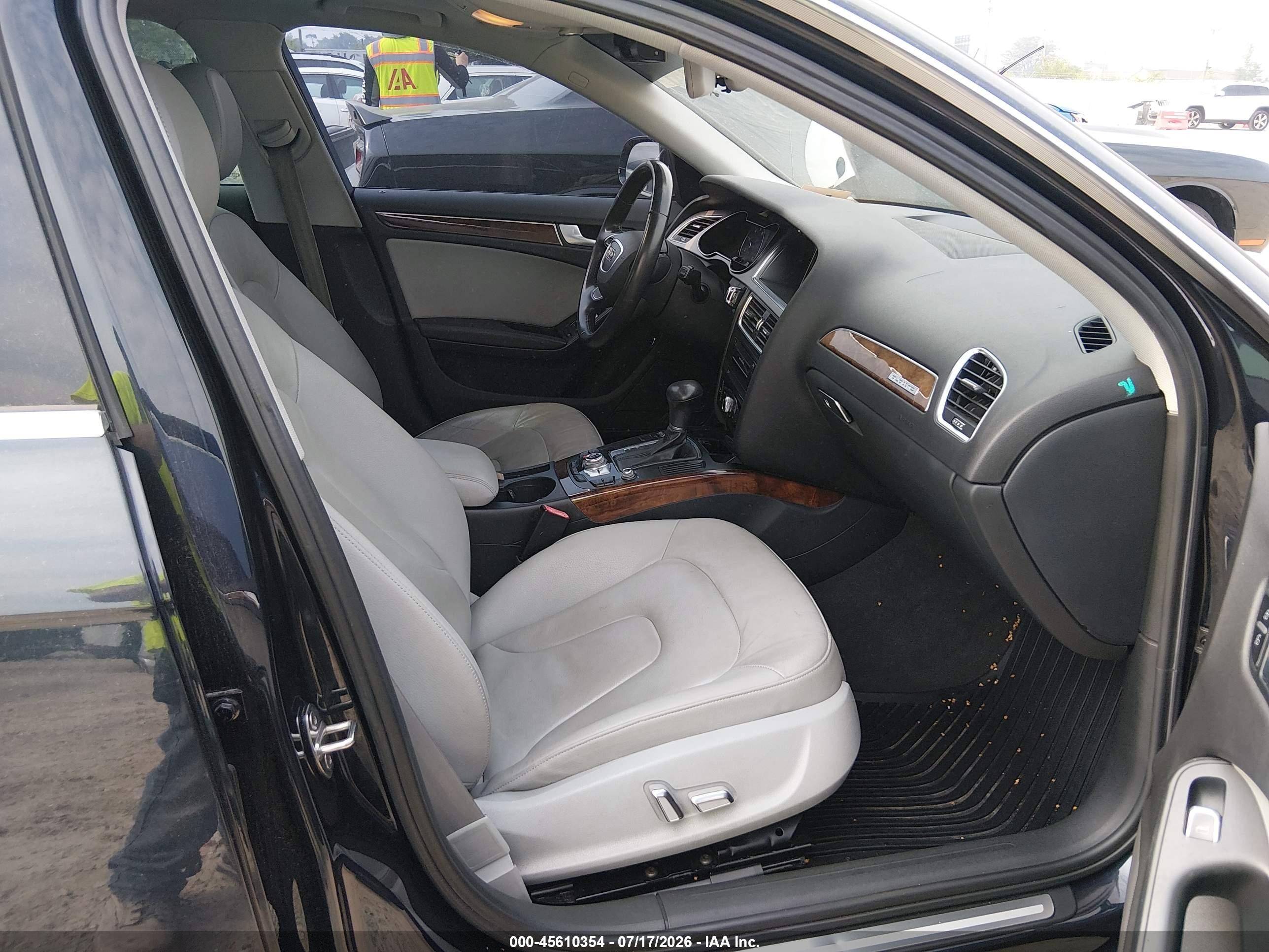 2014 Audi A4 2.0t Premium Black vin: WAUBFAFL9EN037232