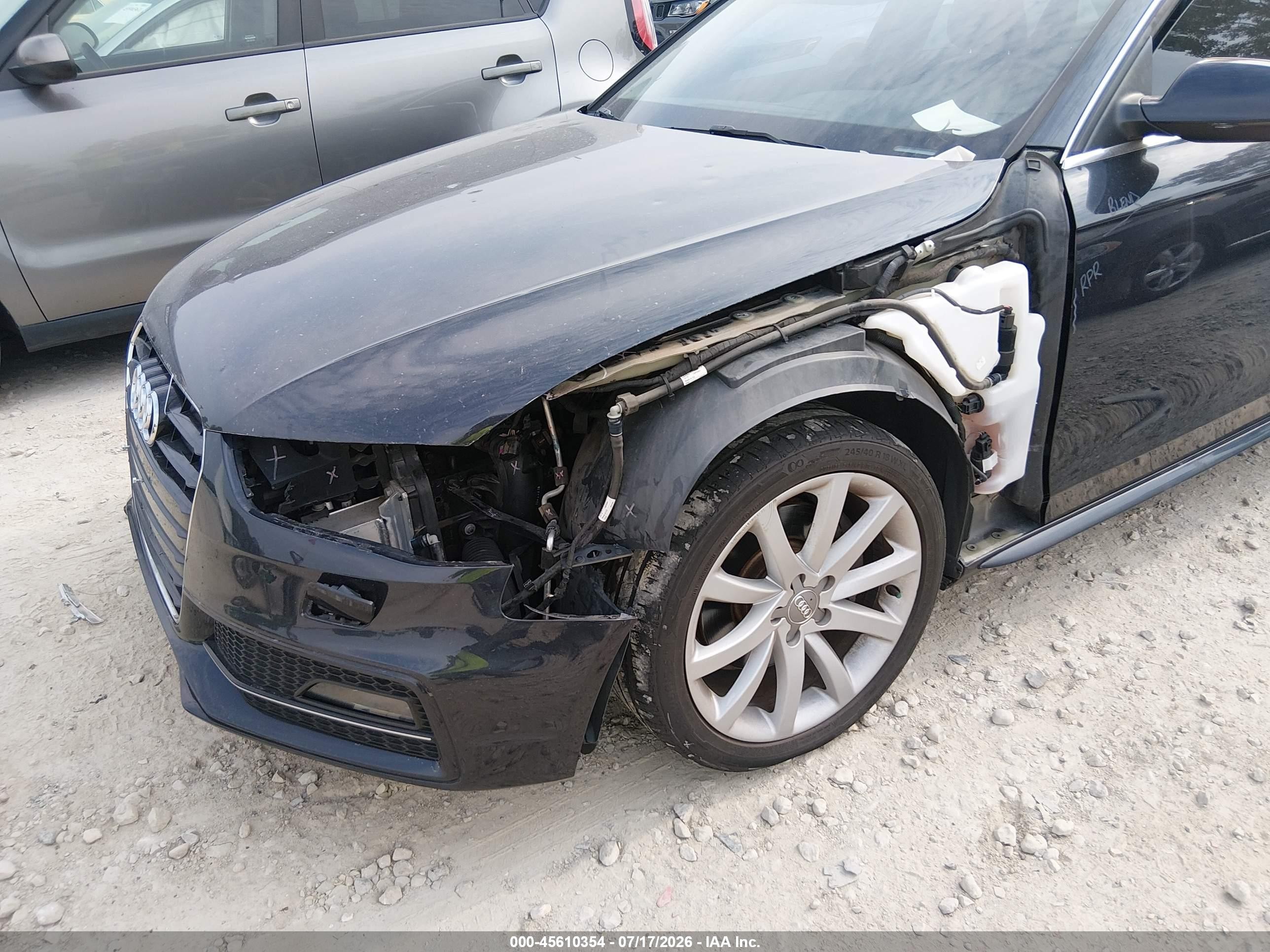 2014 Audi A4 2.0t Premium Black vin: WAUBFAFL9EN037232