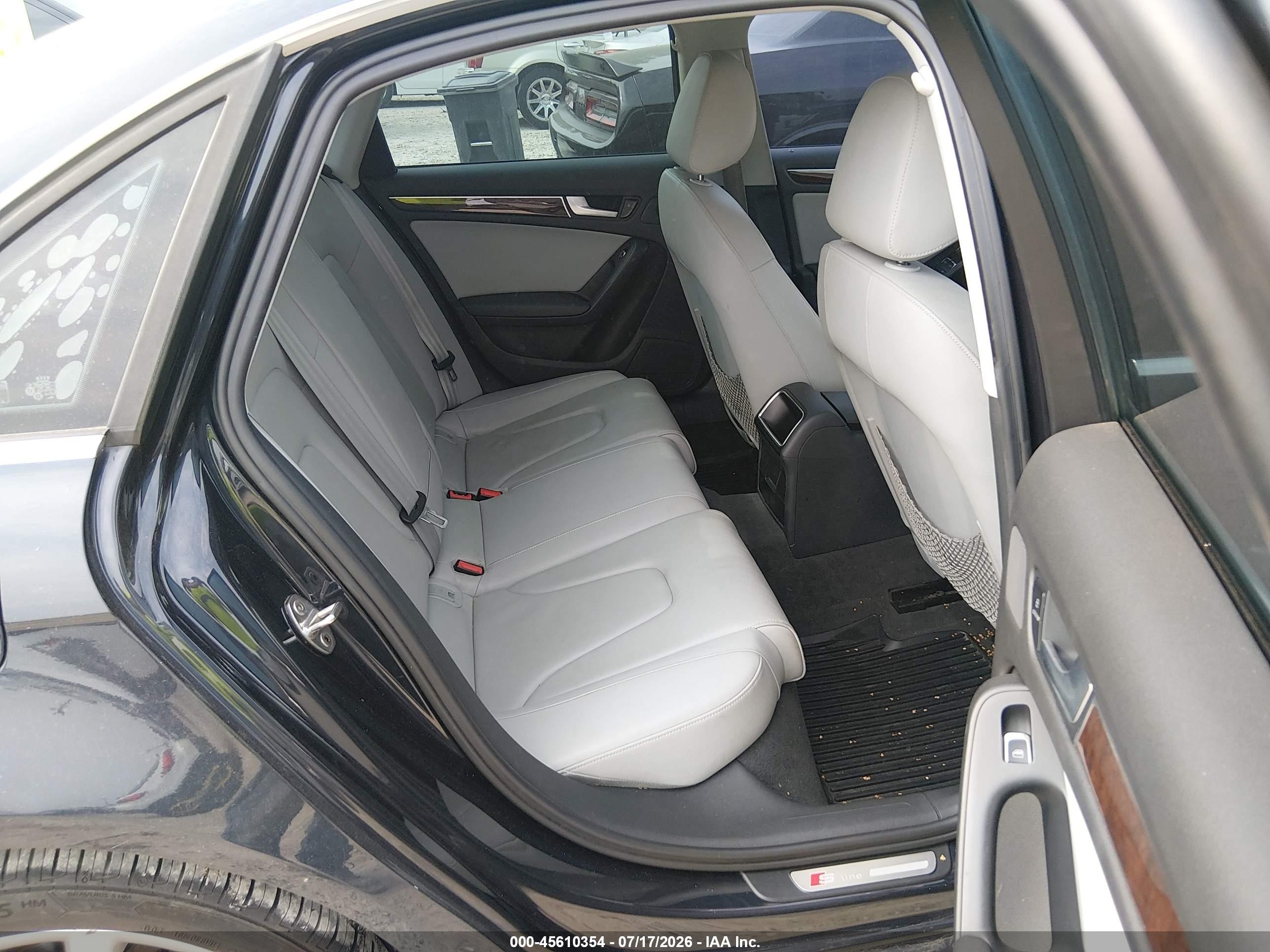 2014 Audi A4 2.0t Premium Black vin: WAUBFAFL9EN037232