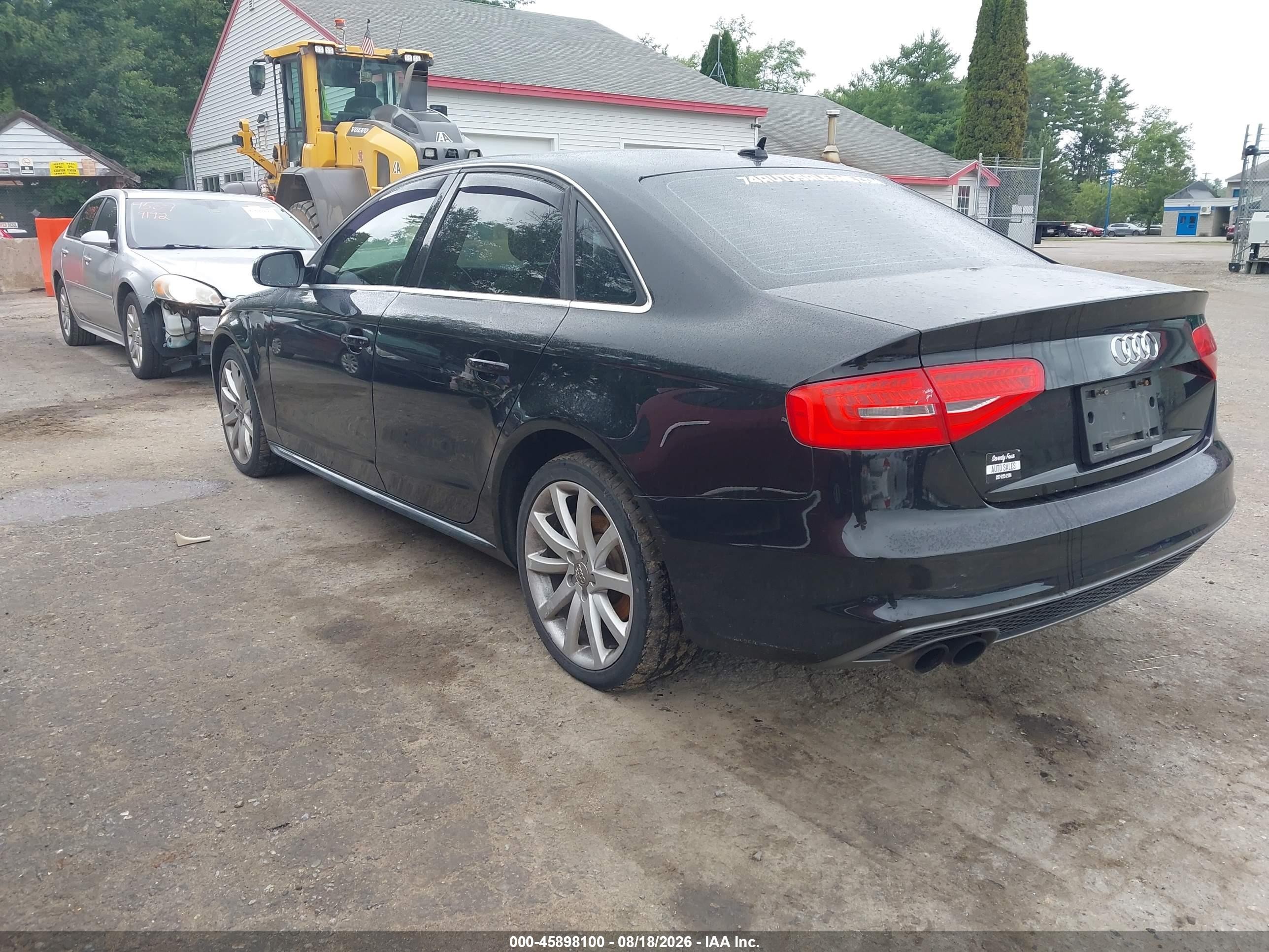 2014 Audi A4 2.0t Premium Black vin: WAUBFAFL9EN039241