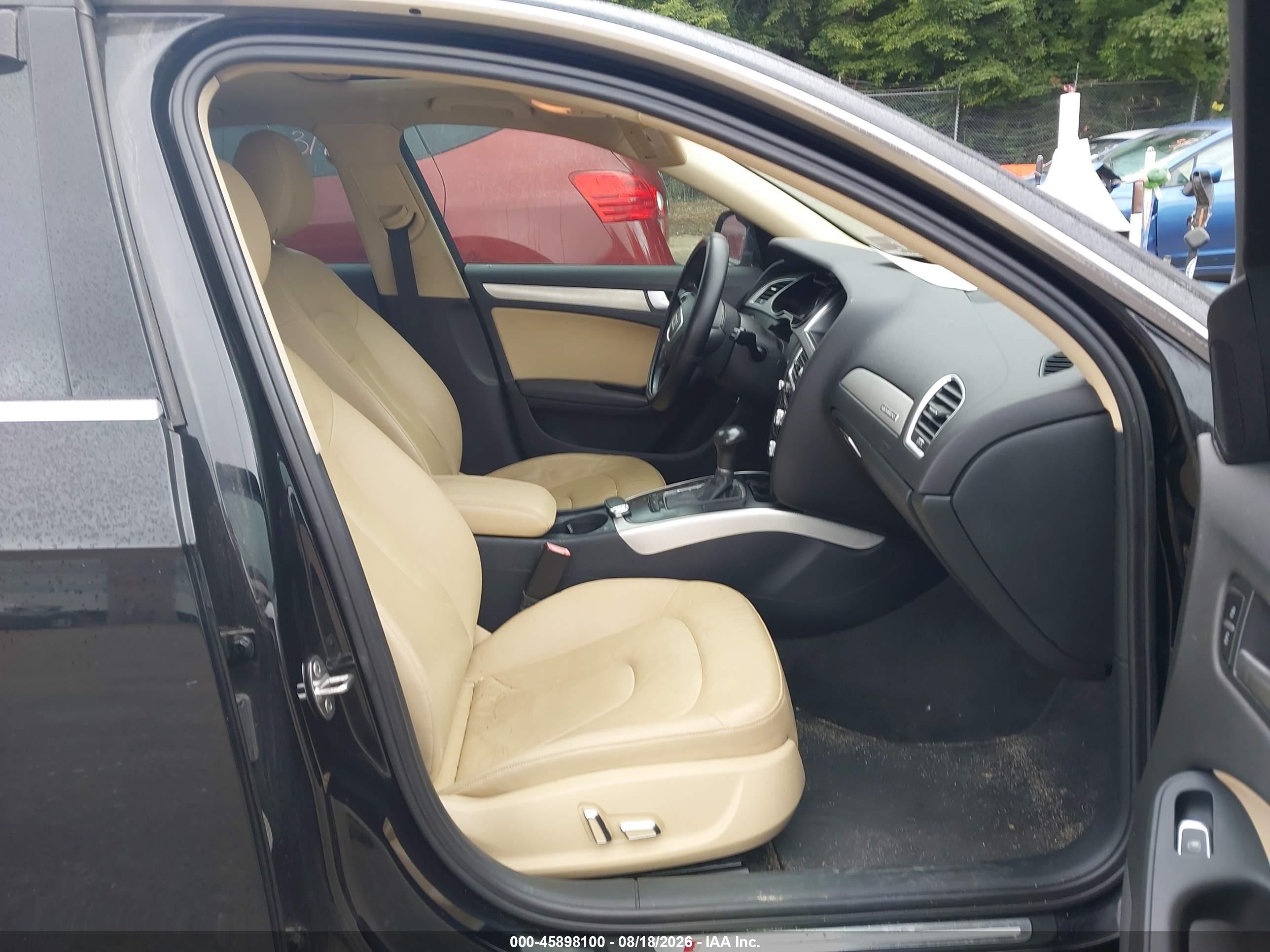 2014 Audi A4 2.0t Premium Black vin: WAUBFAFL9EN039241