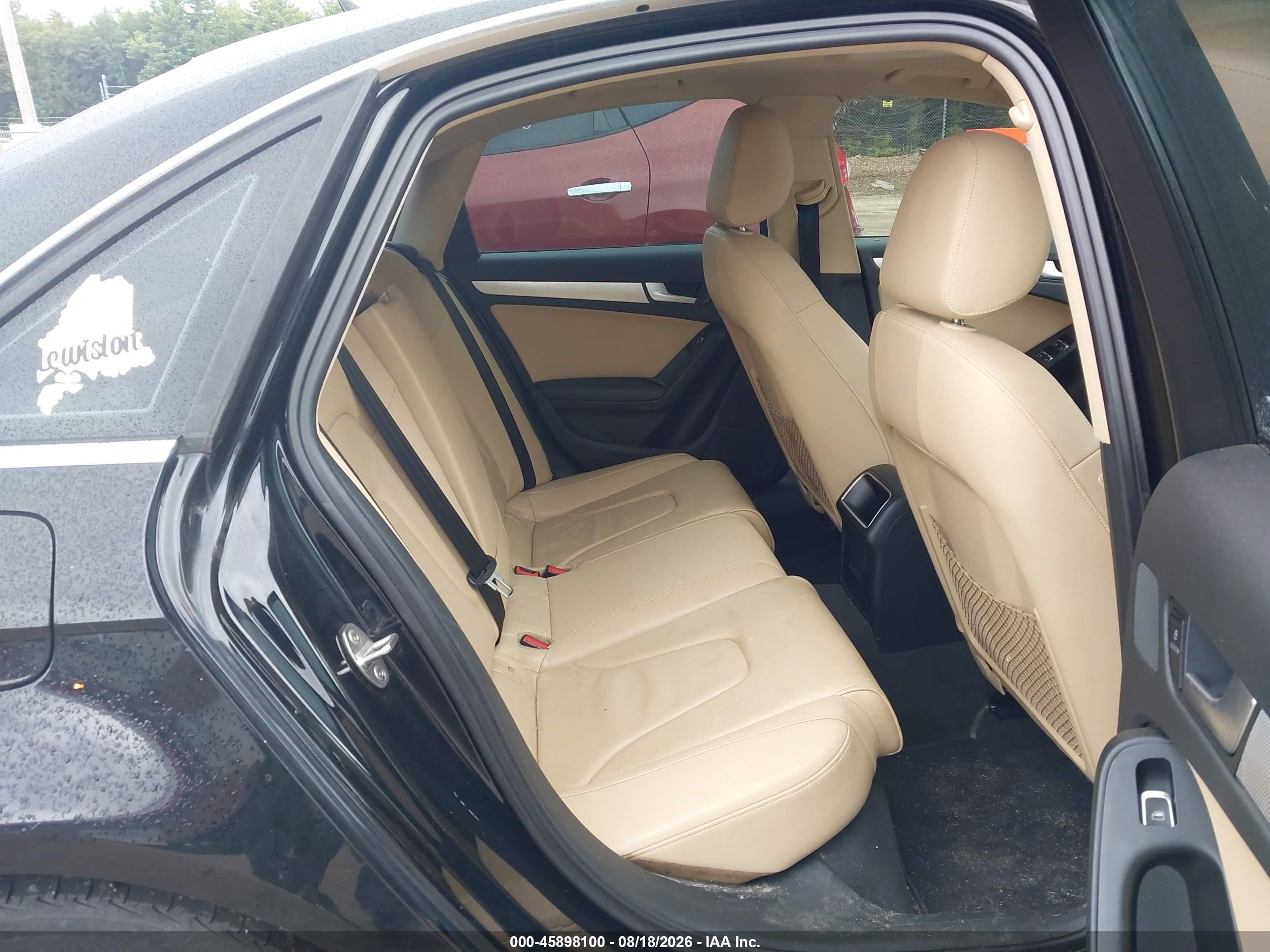 2014 Audi A4 2.0t Premium Black vin: WAUBFAFL9EN039241