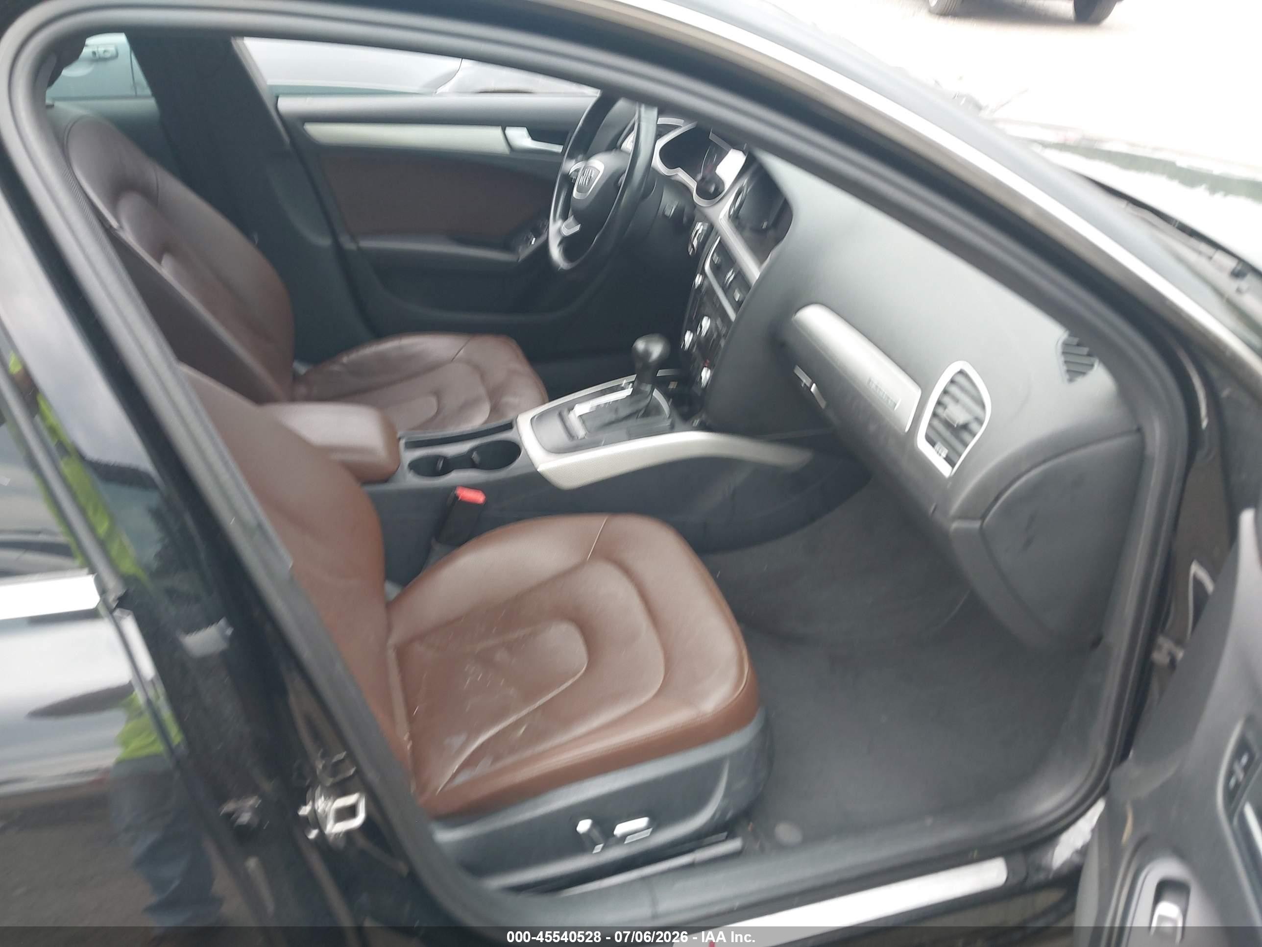 2015 Audi A4 2.0t Premium Black vin: WAUBFAFL9FN007780