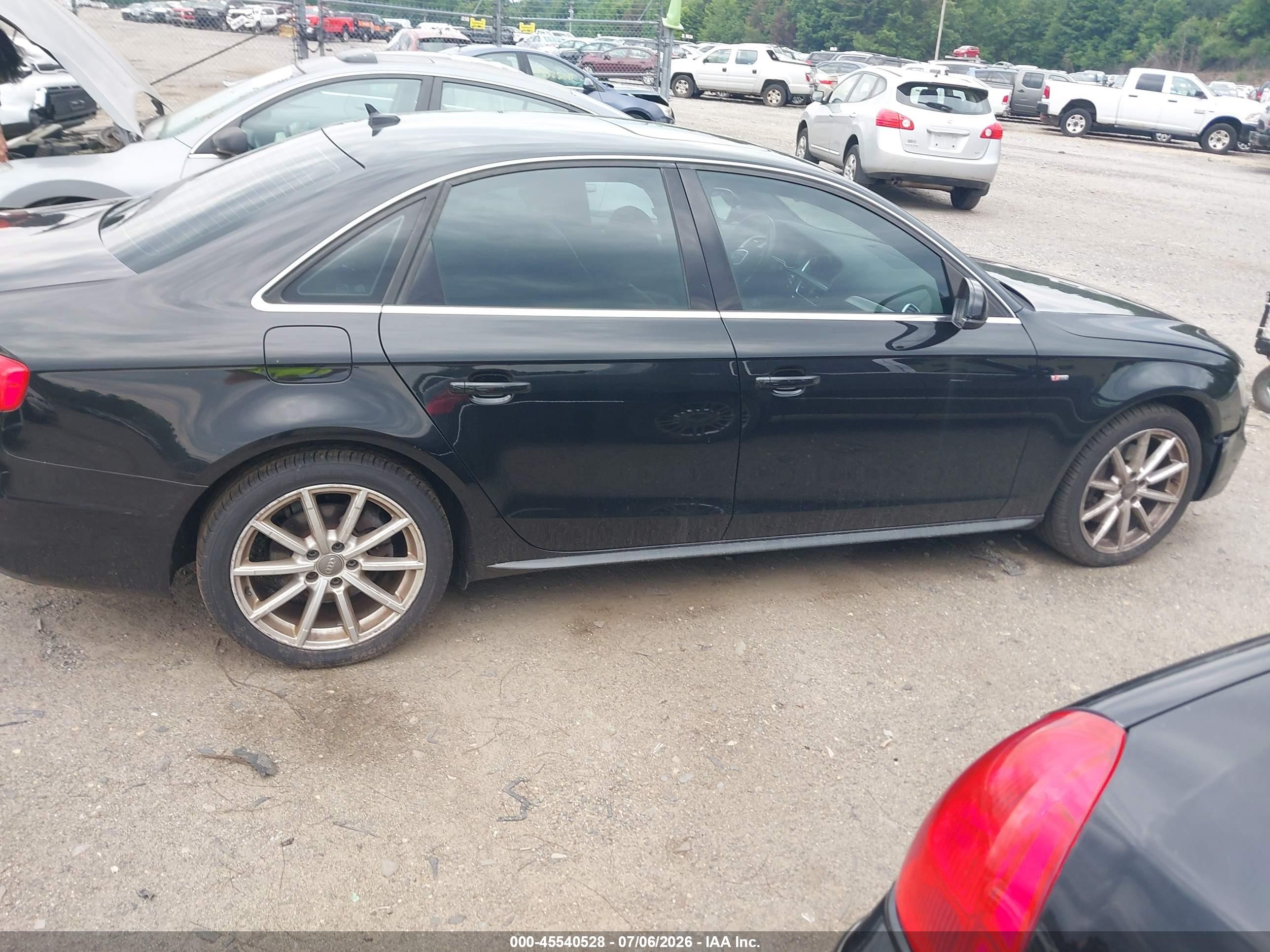 2015 Audi A4 2.0t Premium Black vin: WAUBFAFL9FN007780