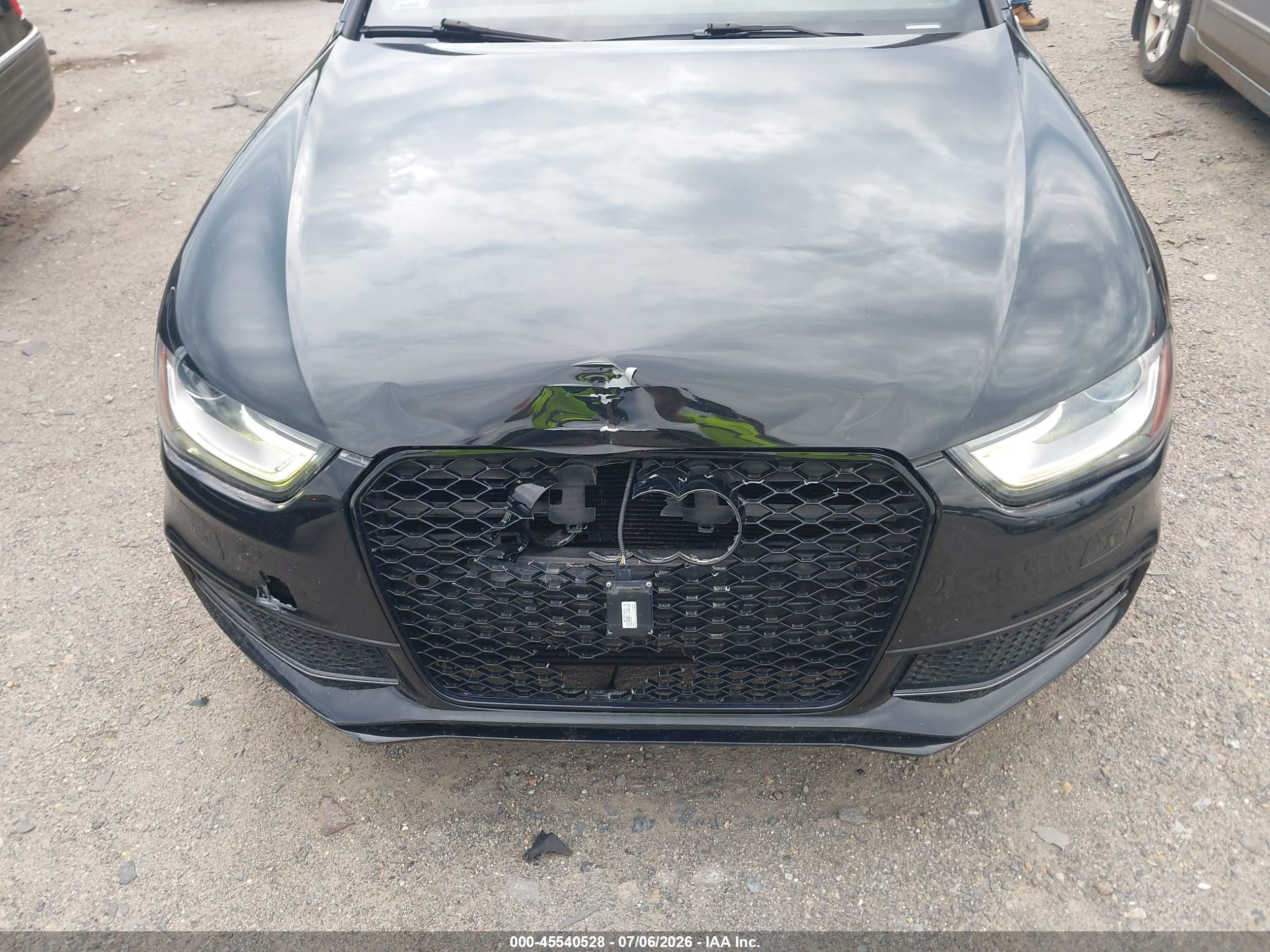2015 Audi A4 2.0t Premium Black vin: WAUBFAFL9FN007780