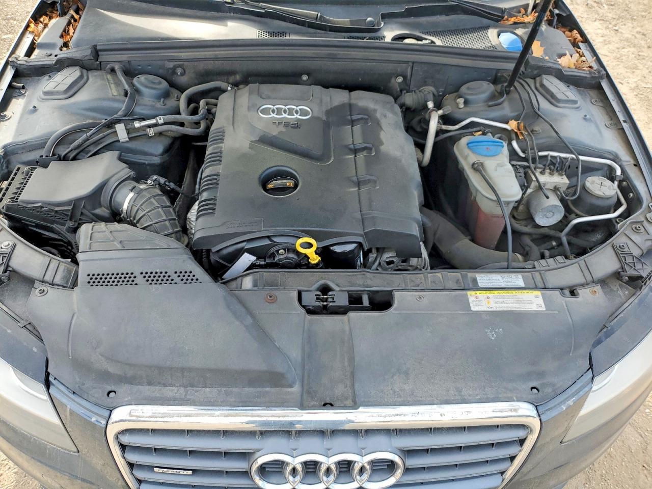 2011 Audi A4 Premium Gray vin: WAUBFAFLXBN031953