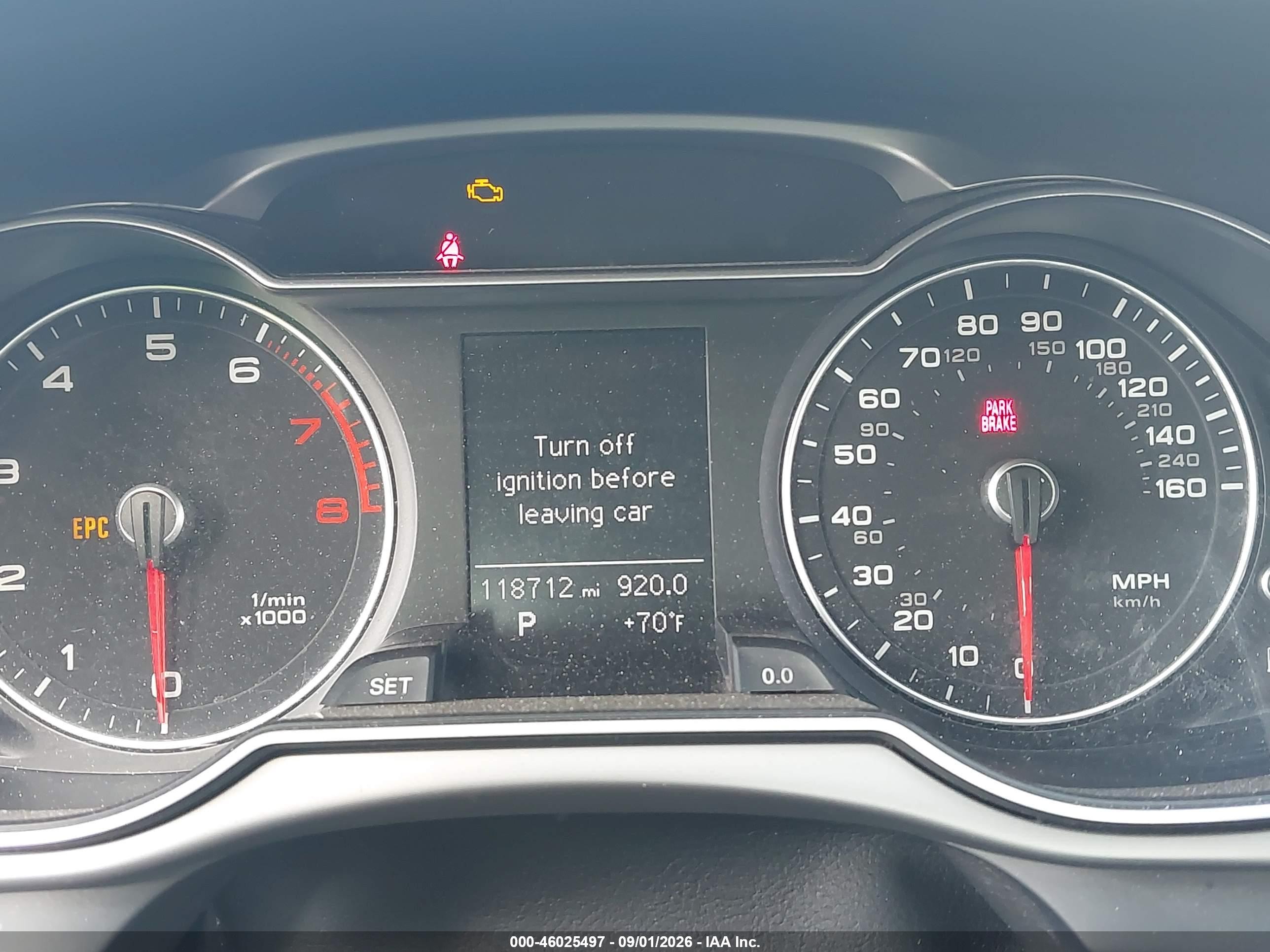 2013 Audi A4 2.0t Premium Black vin: WAUBFAFLXDN009549