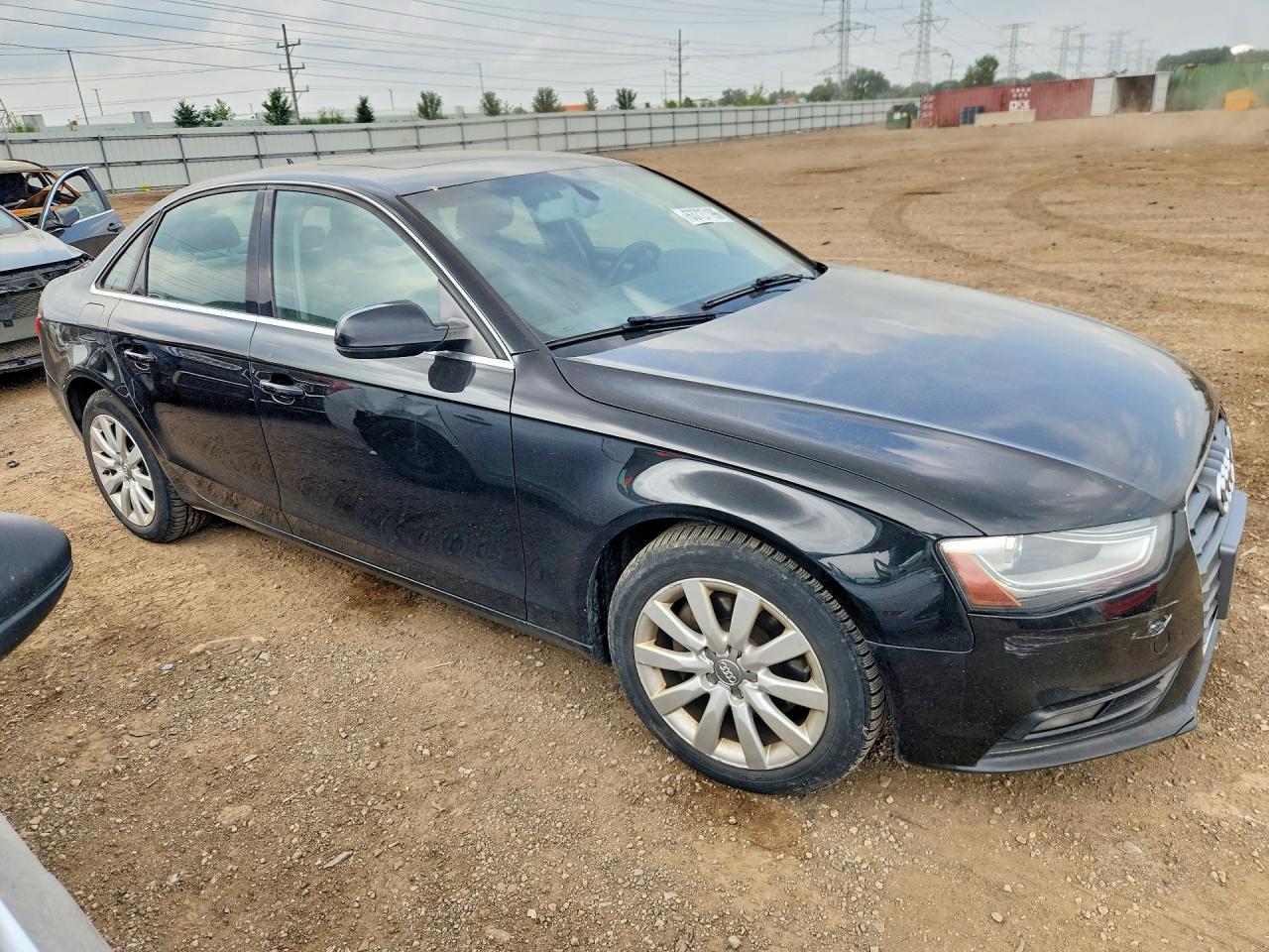 2013 Audi A4 Premium Black vin: WAUBFAFLXDN029378