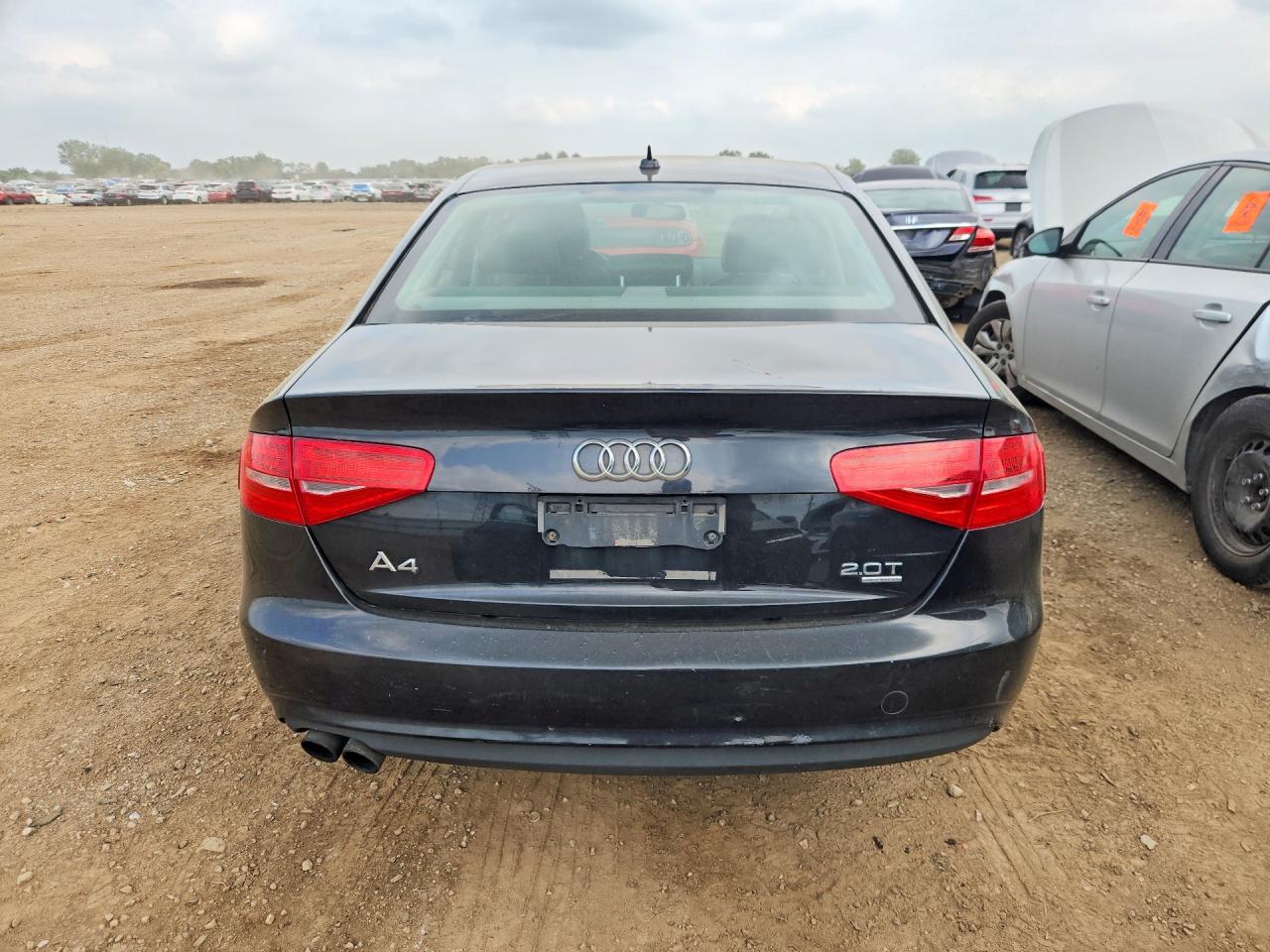 2013 Audi A4 Premium Black vin: WAUBFAFLXDN029378